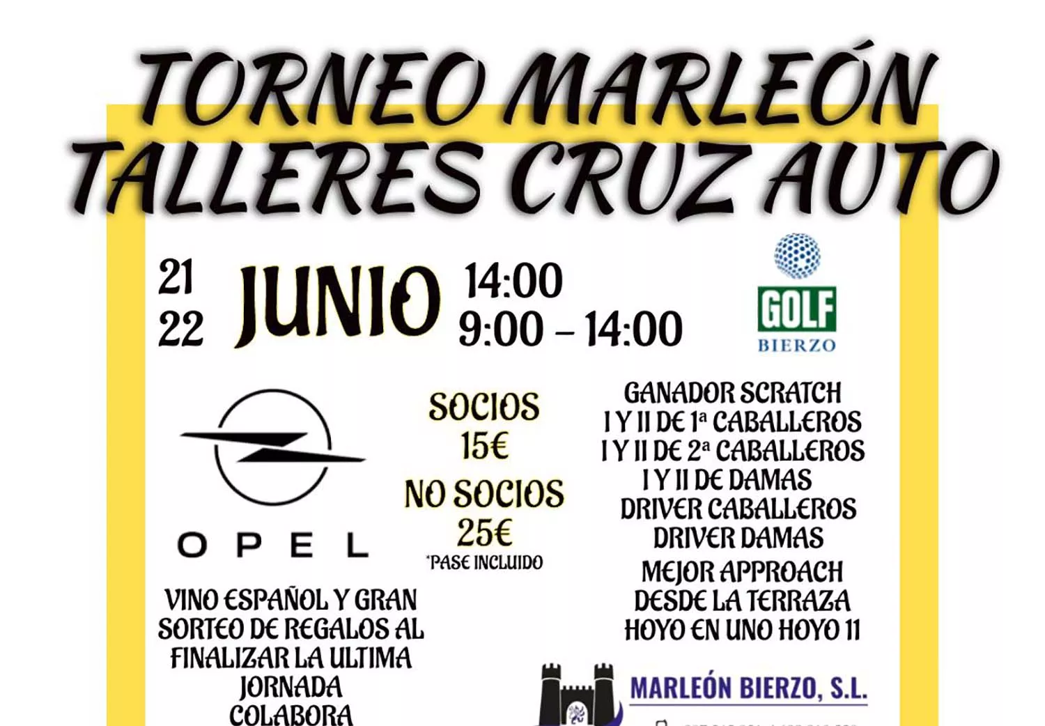 Torneo Marleón Talleres Cruz Auto