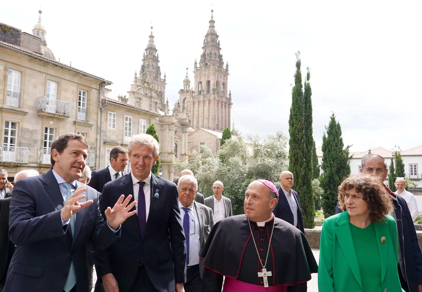 Inauguración de la exposición 'Hospitalitas' de La Edades del Hombre en Santiago de Compostela (4)