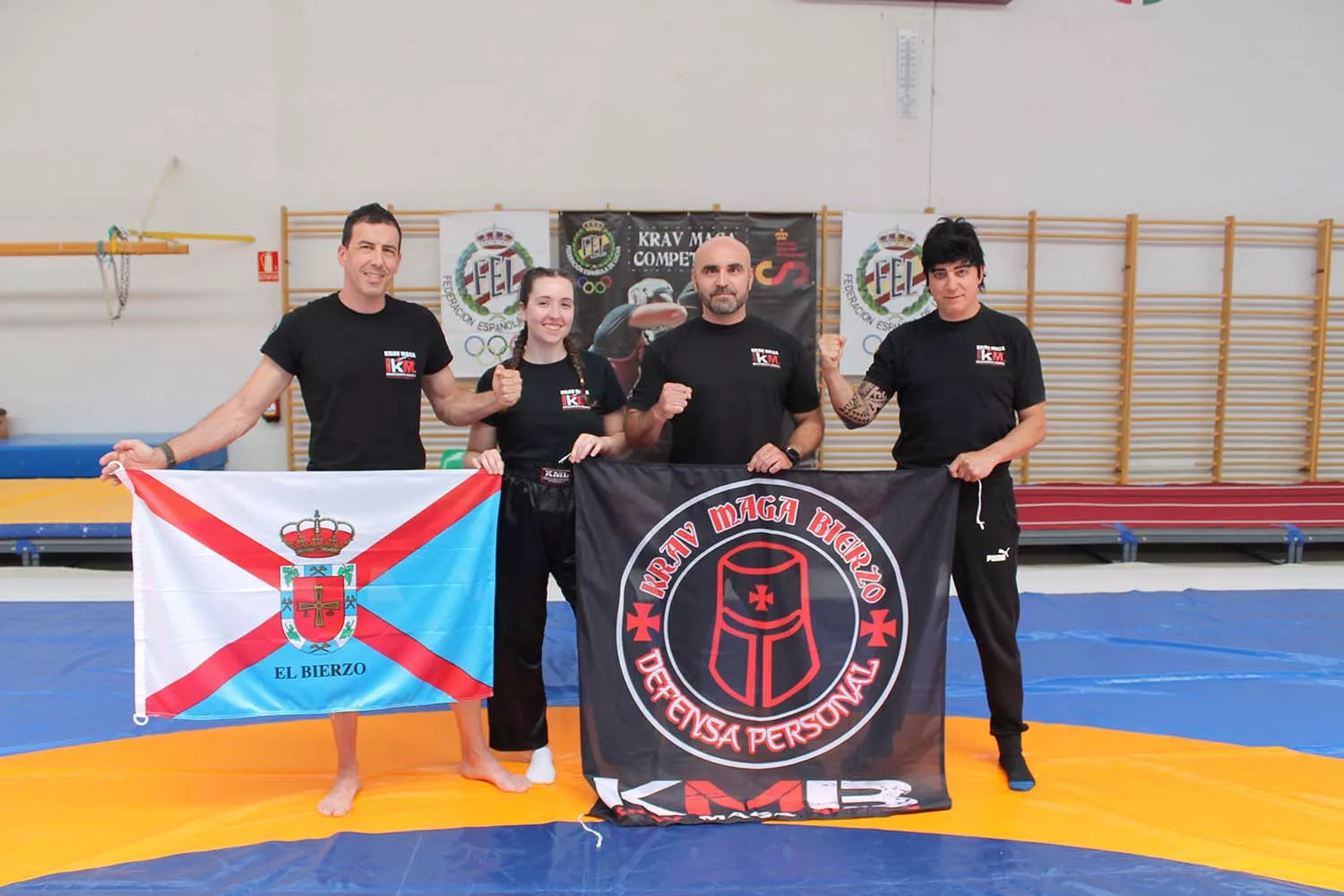 La berciana Iosune Arienza se proclama campeona en el primer campeonato Autónomico de Krav Maga