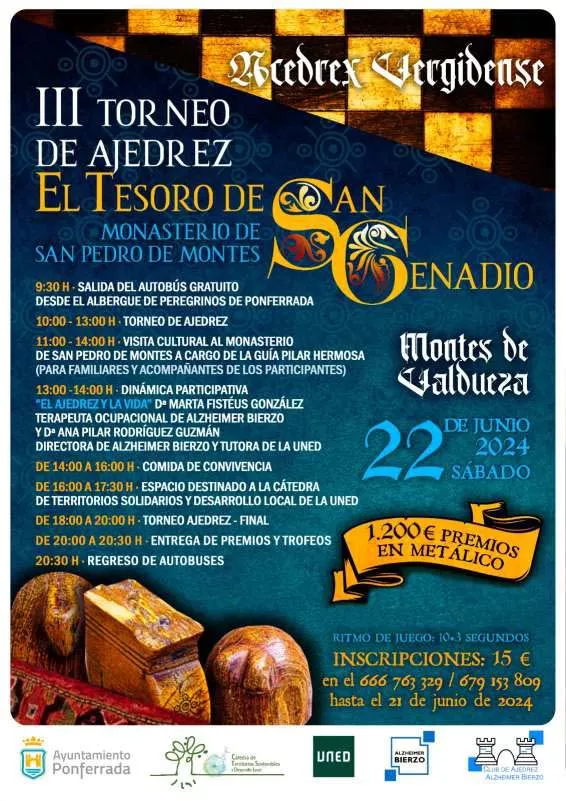 Torneo de Ajedrez ‘El Tesoro de San Genadio’