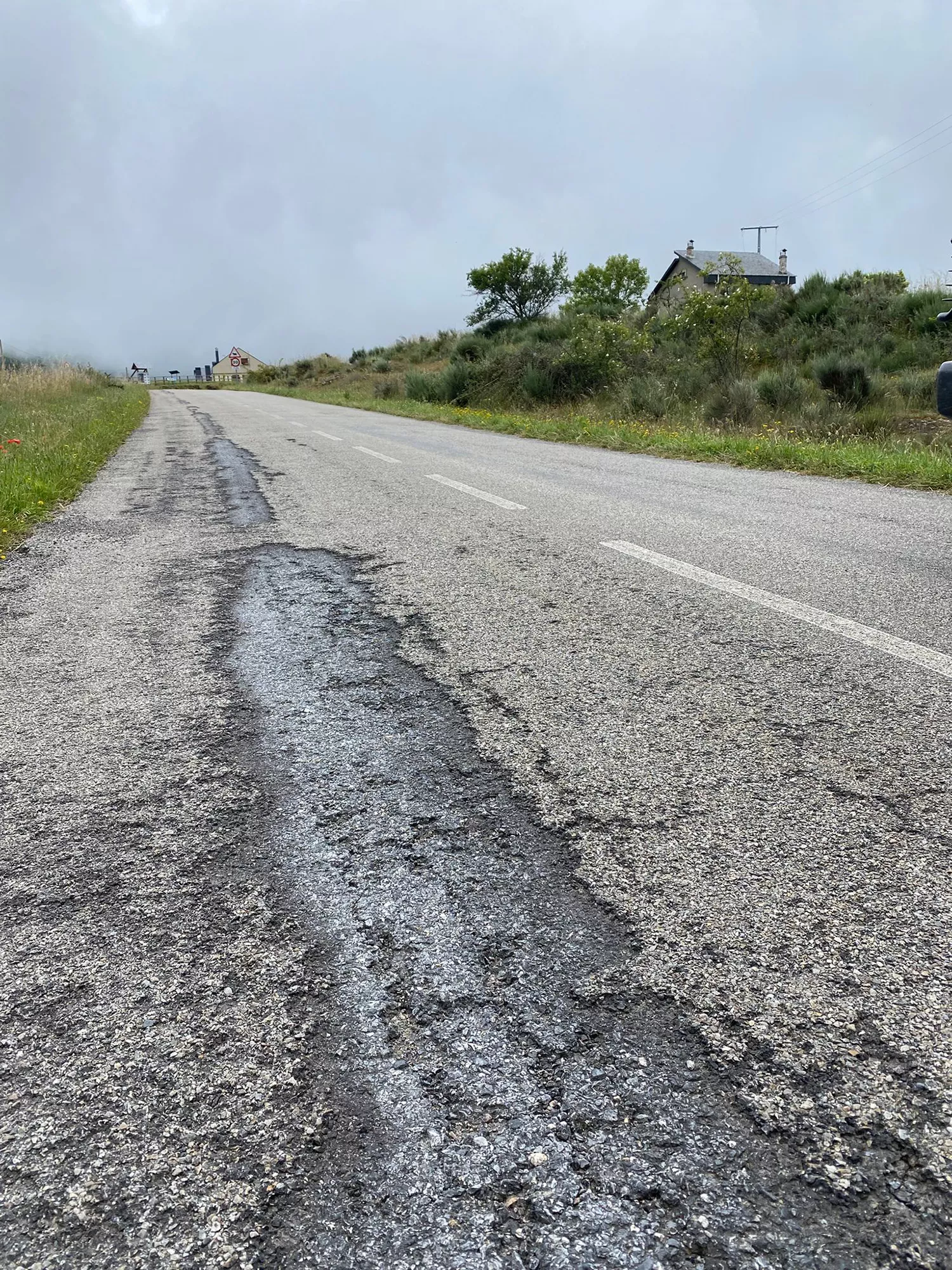 Imagen de un bache