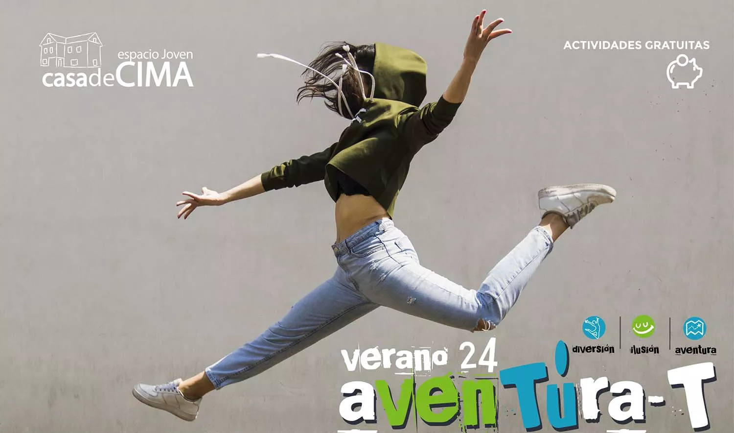 Cartel aventuraT Verano 24 Ponferrada