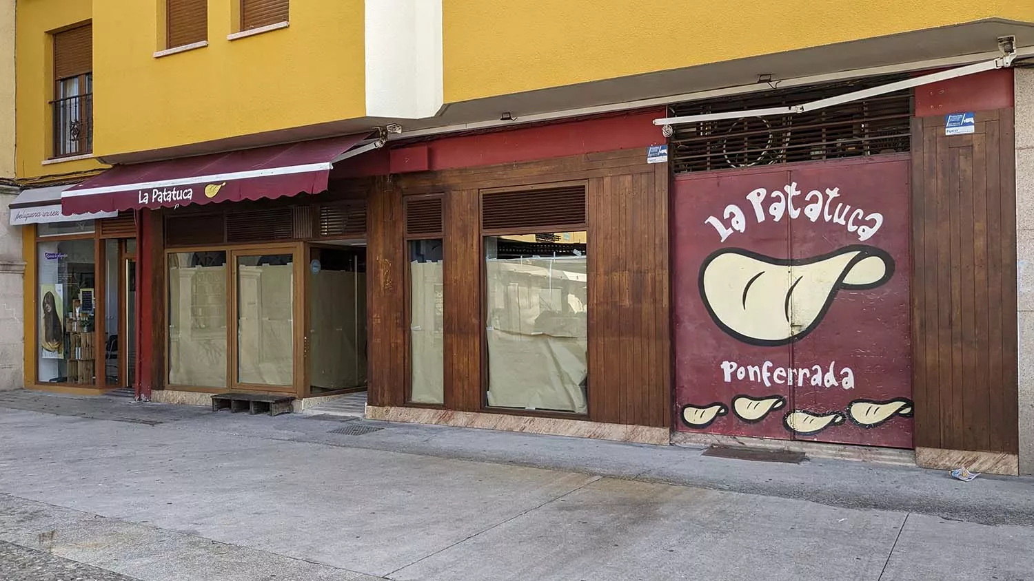 Local de La Patatuca que ocupará el nuevo Bar La Berza