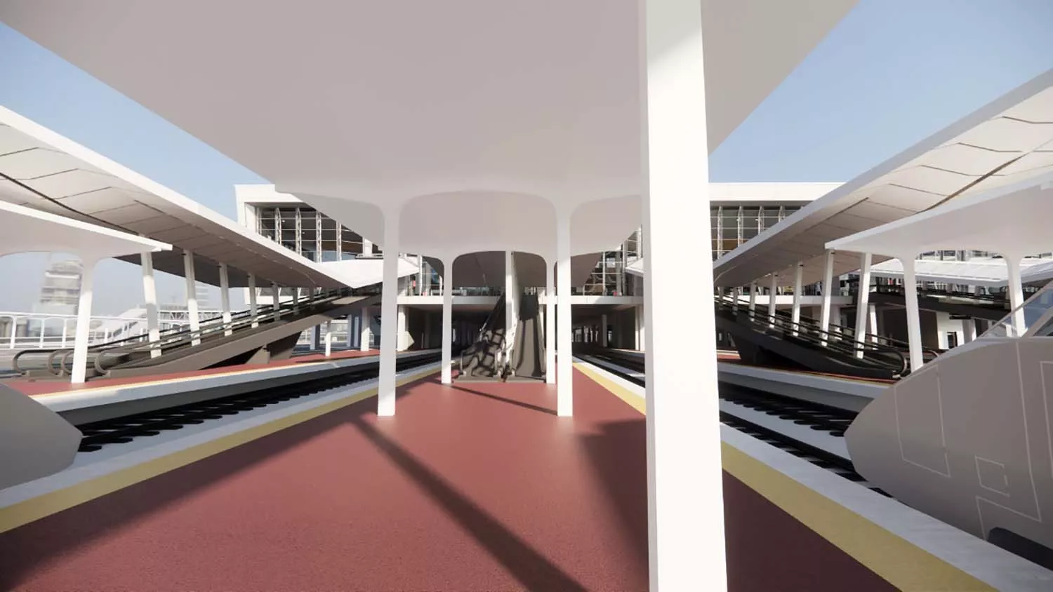 Diseño del proyecto de la futura estación de Chamartín 