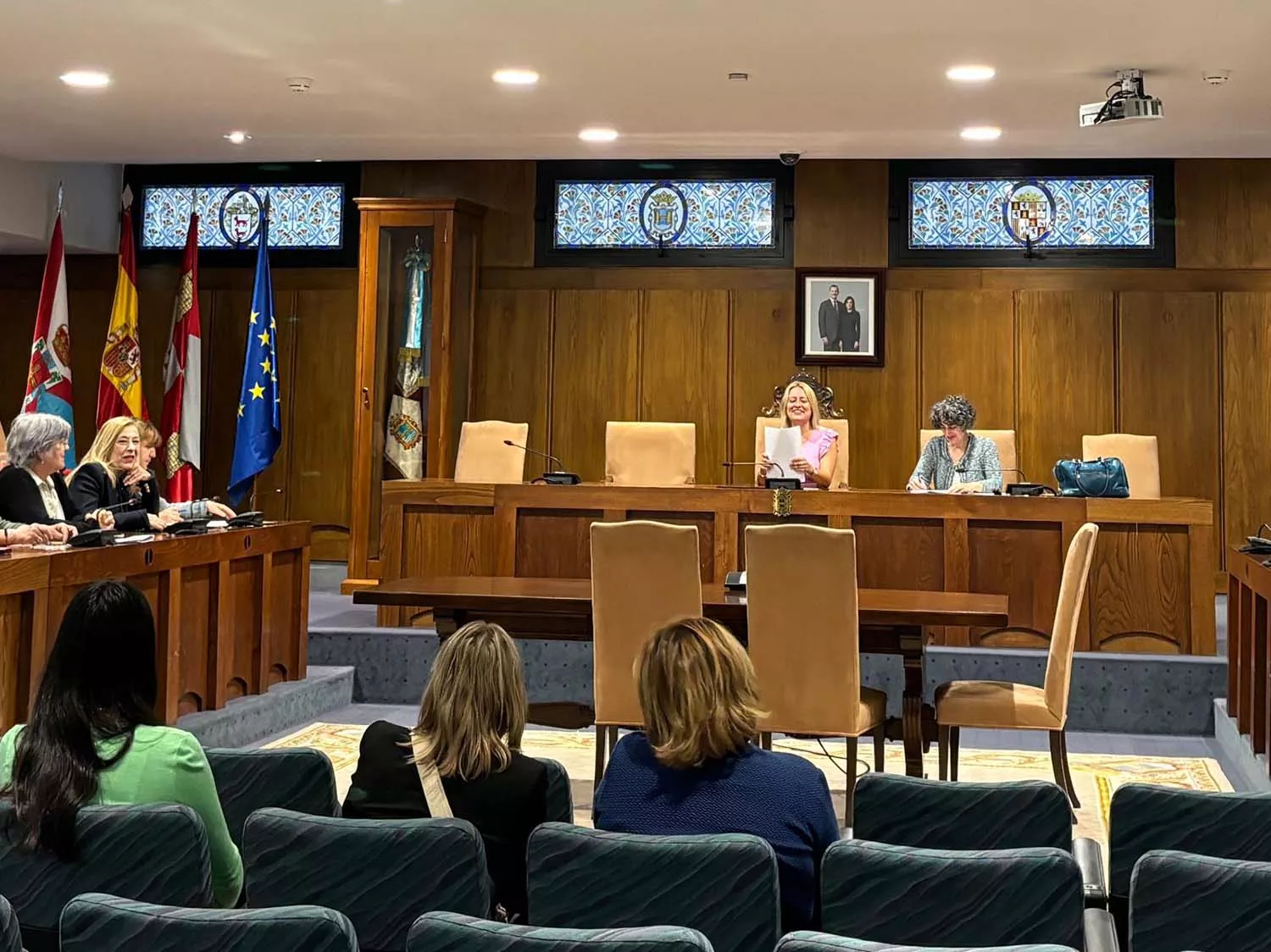 Imagen de la reunión del Consejo Municipal de la Mujer 