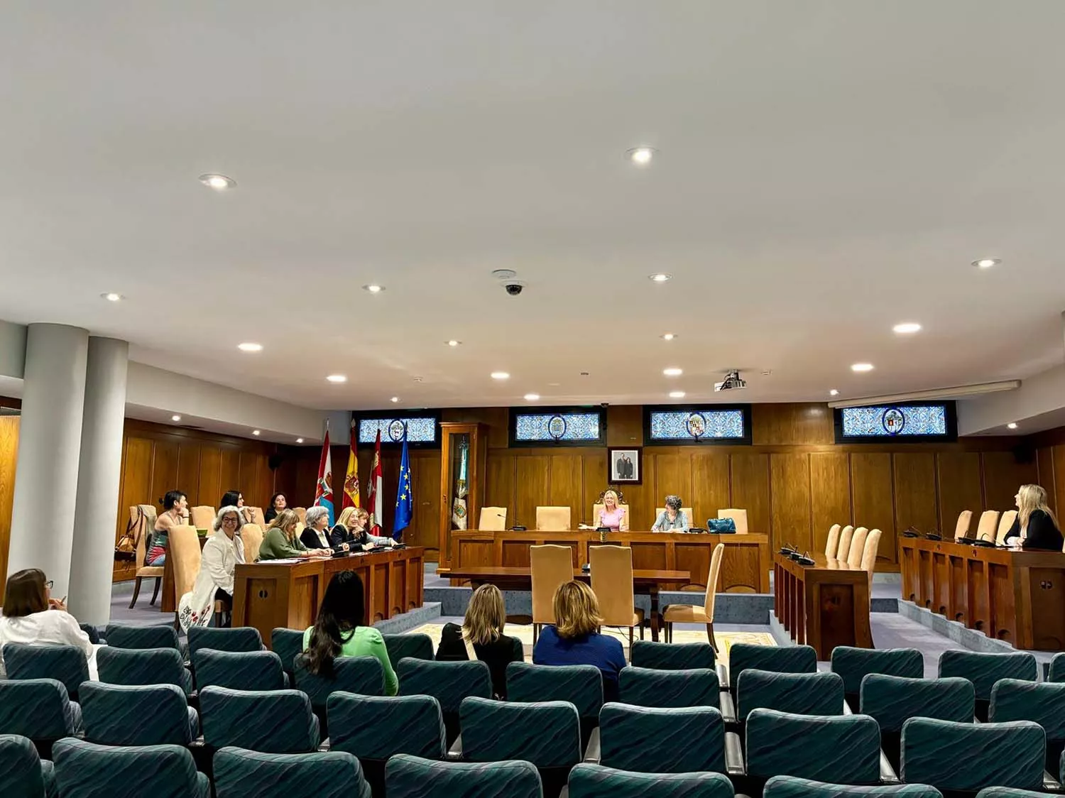Imagen de la reunión del Consejo Municipal de la Mujer
