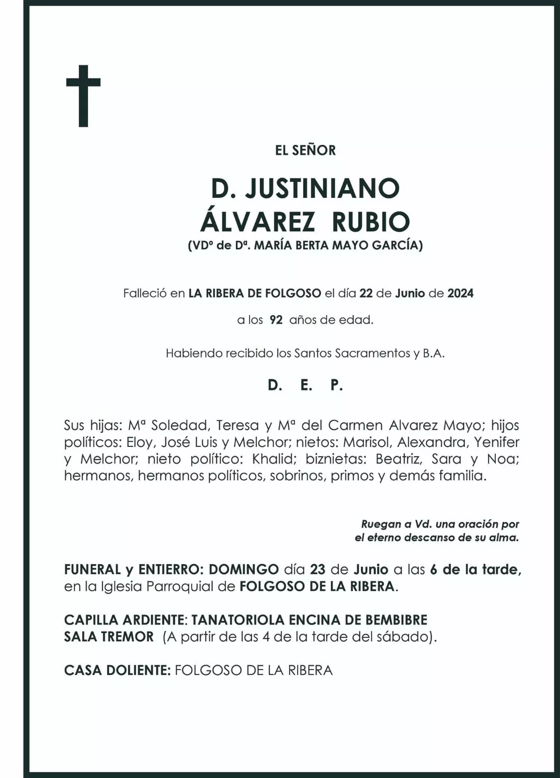 JUSTINIANO ALVAREZ RUBIO 