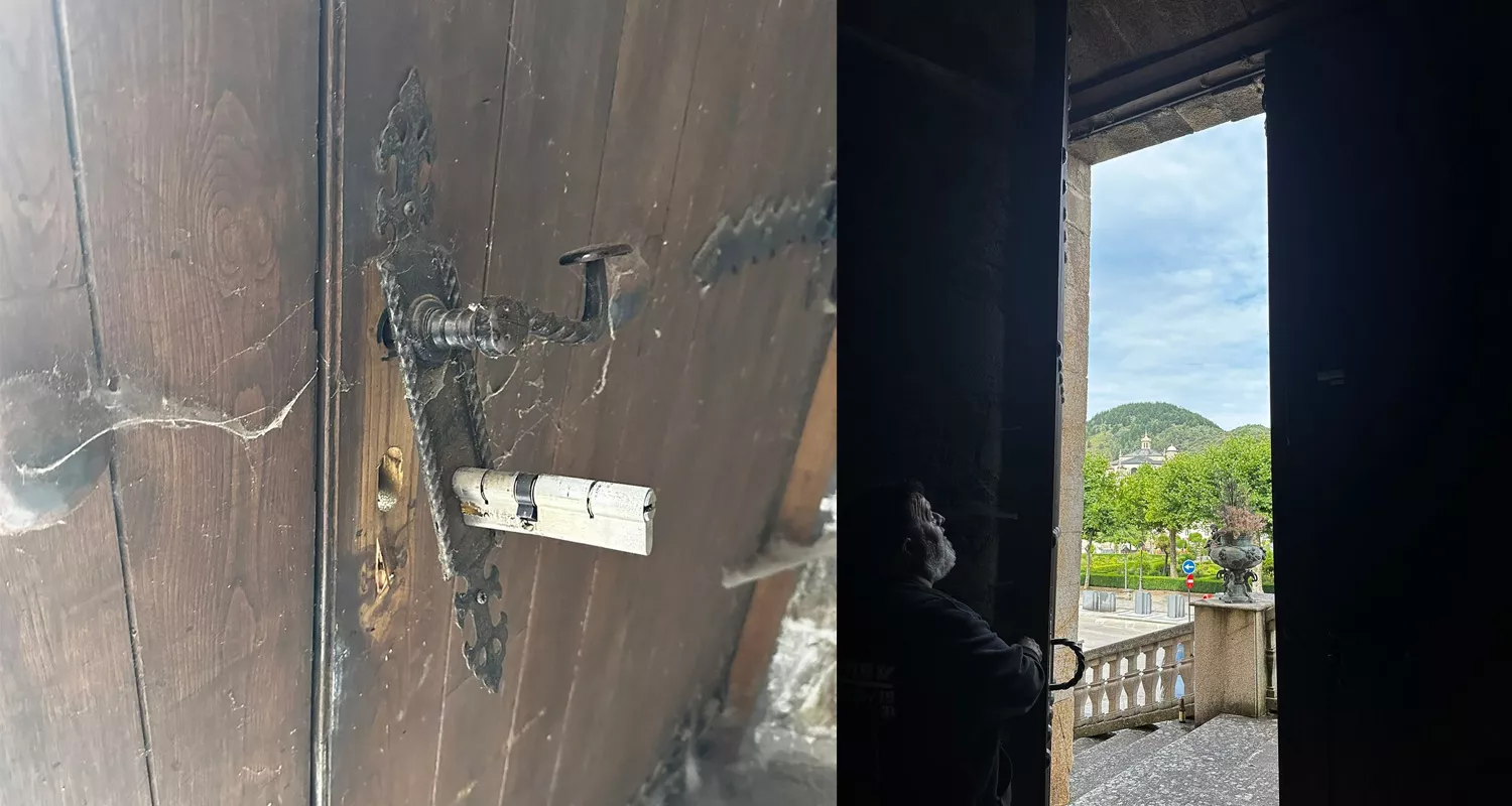 Vandalismo en el Palacio de Arganza de Villafranca  | Foto: Ayto Villafranca