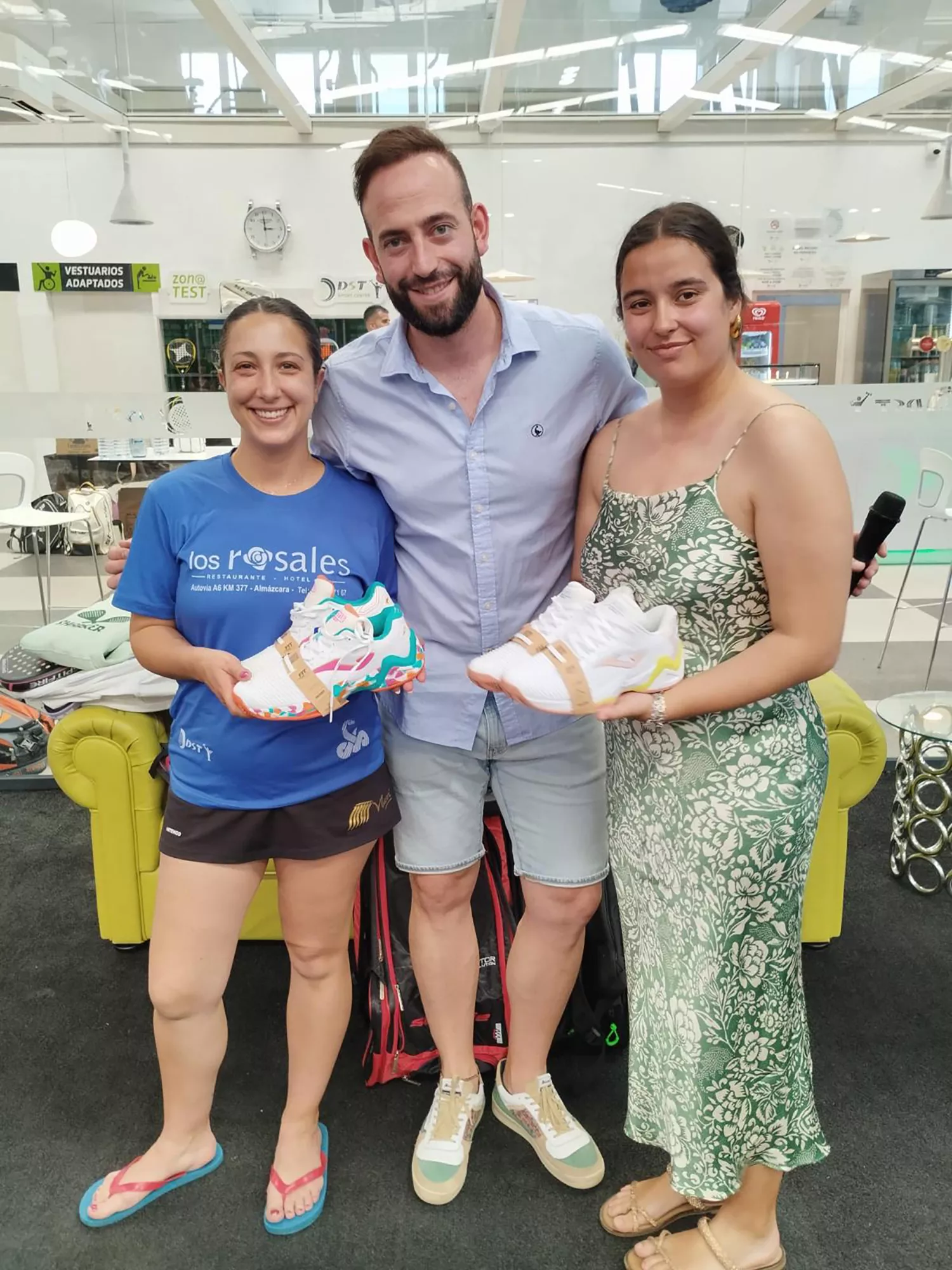 Ganadoras en la categoría subcampeonas tercera femenina