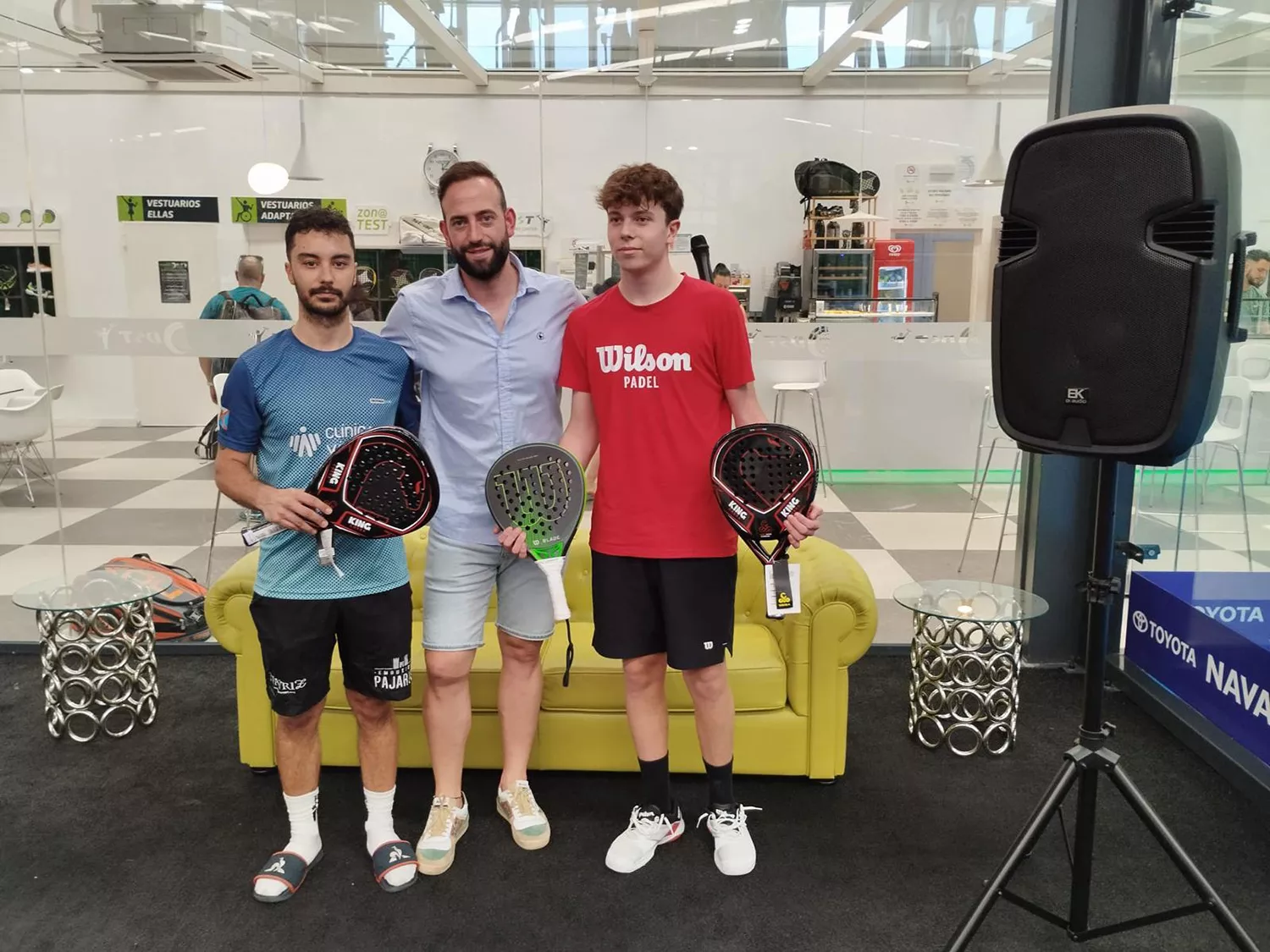 Campeones primera categoría masculina Alejandro Rodríguez Corona y Rodrigo San Juan Mon