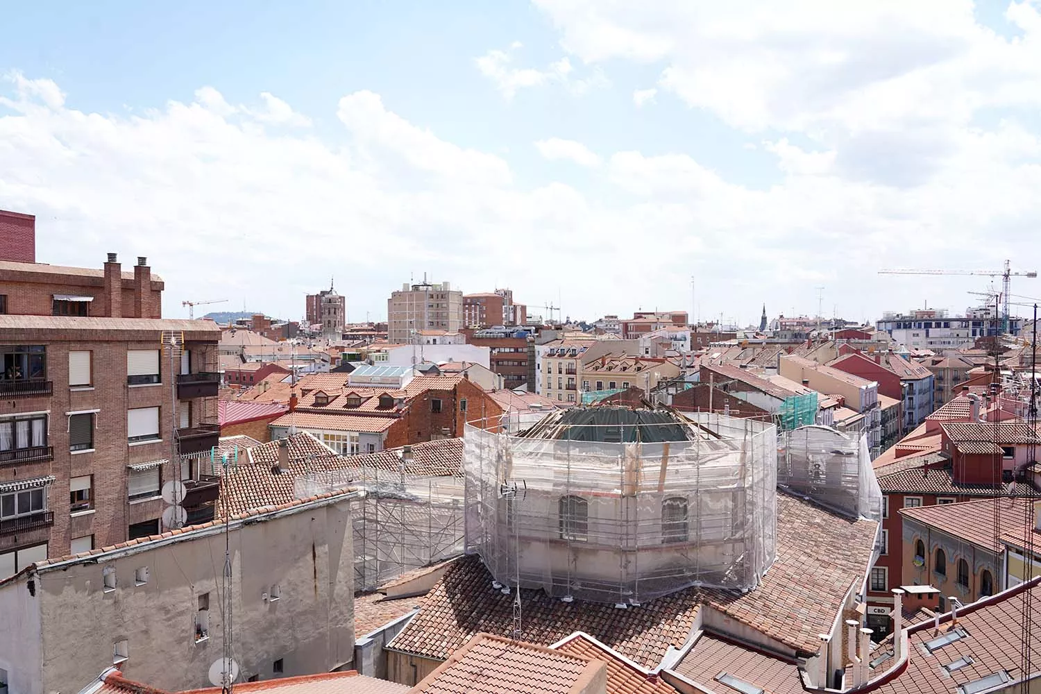 Se desploma la cúpula de la iglesia de la Vera Cruz en Valladolid 3