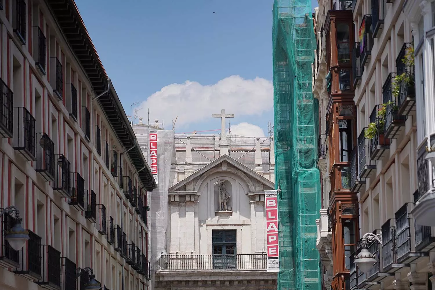 Se desploma la cúpula de la iglesia de la Vera Cruz en Valladolid 1