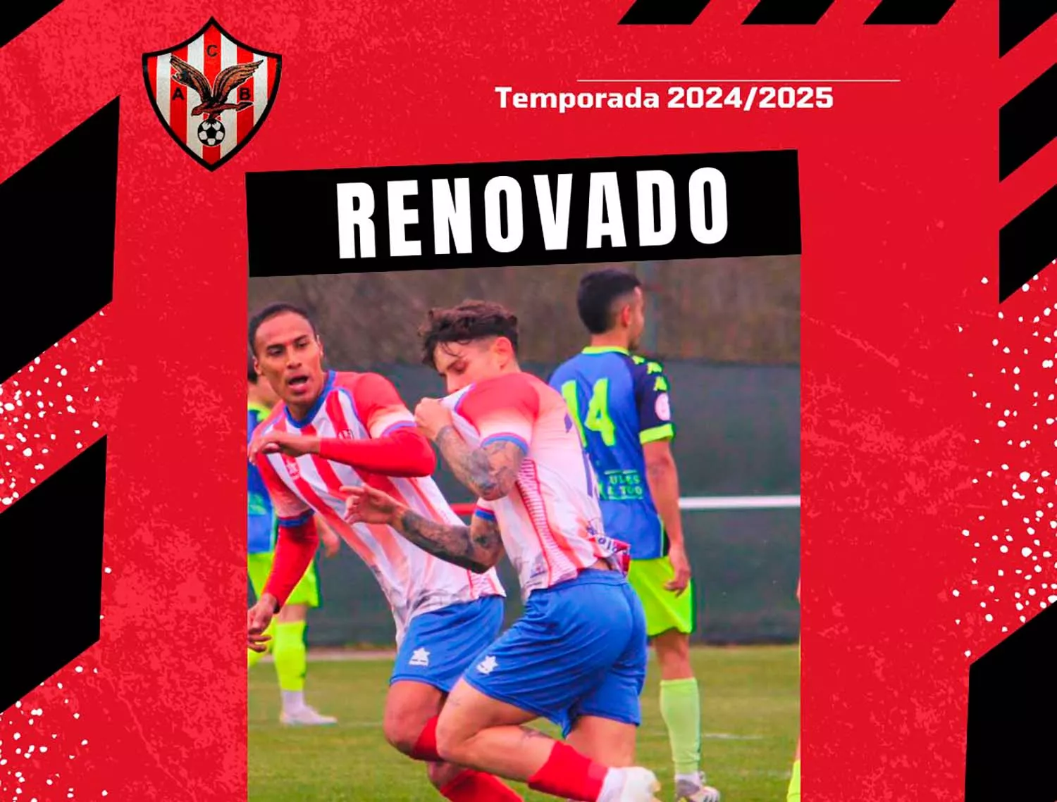 Ivan Tato renueva con el Atlético Bembibre  Imagen extraida de @AtcoBembibre