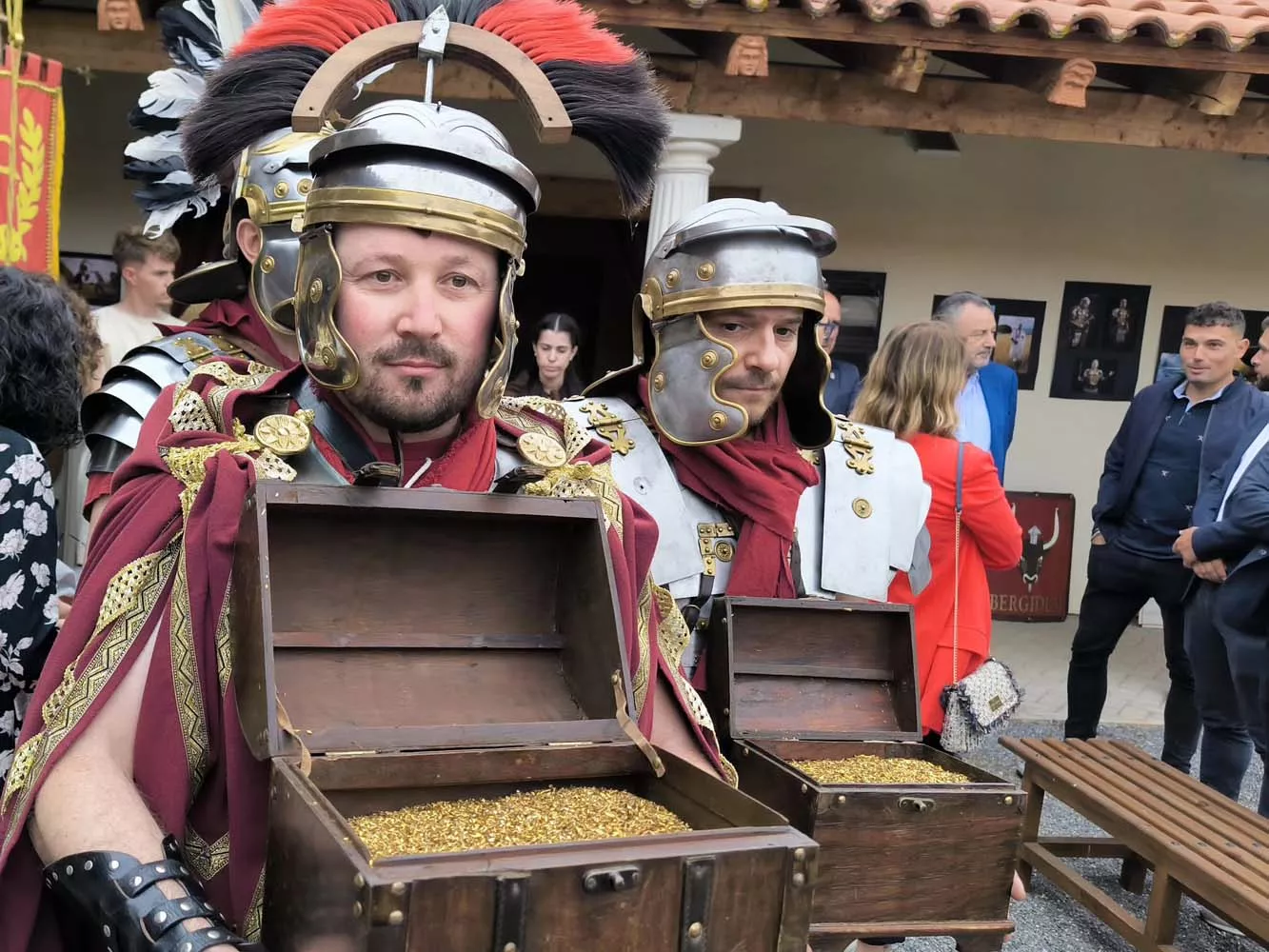 La primera recreación histórica Lvdvs Avrvm se celebró este sábado en Las Médulas 