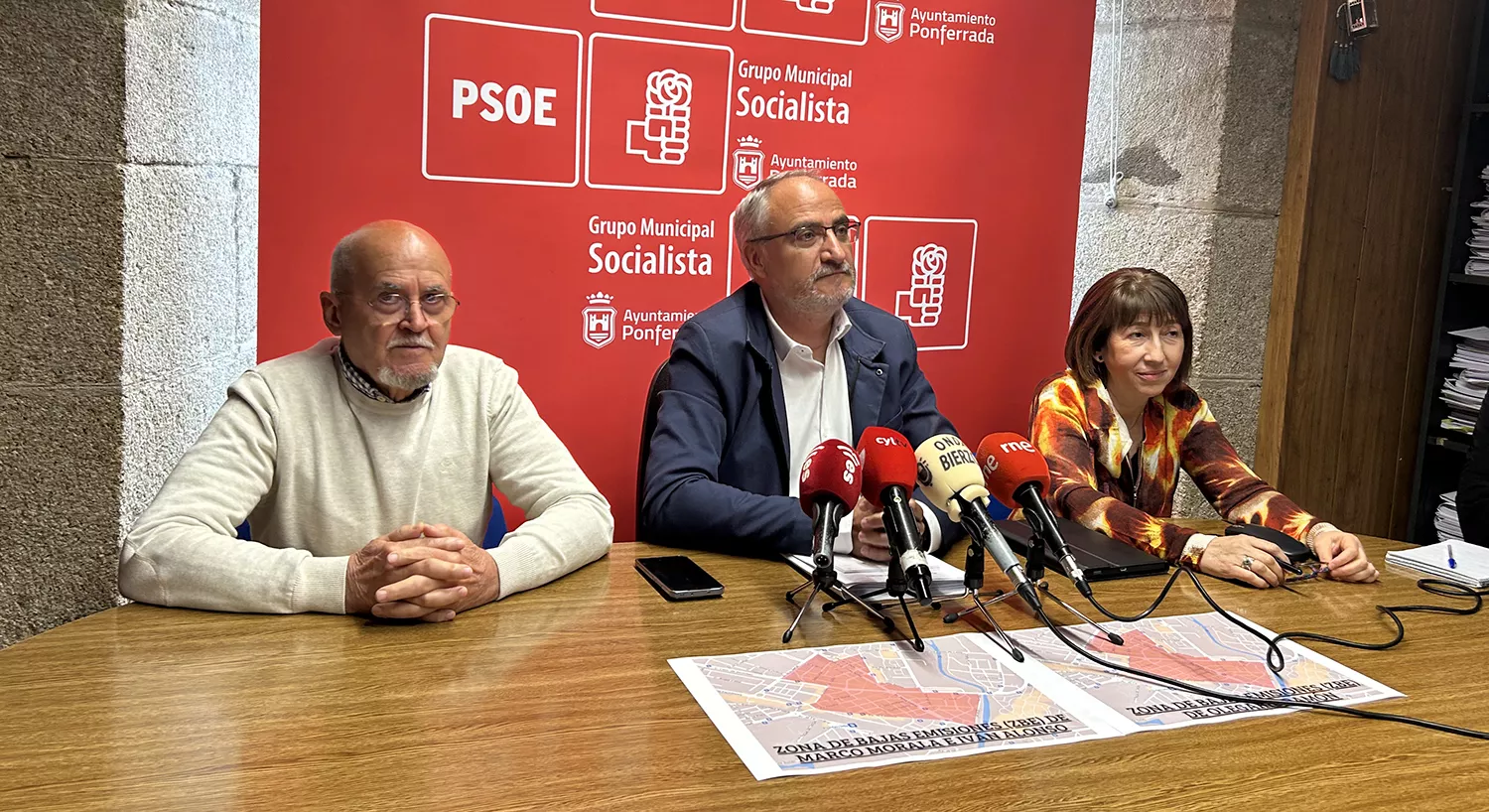 El PSOE de Ponferrada insiste en su apoyo a la ZBE, pero no "cualquier propuesta"