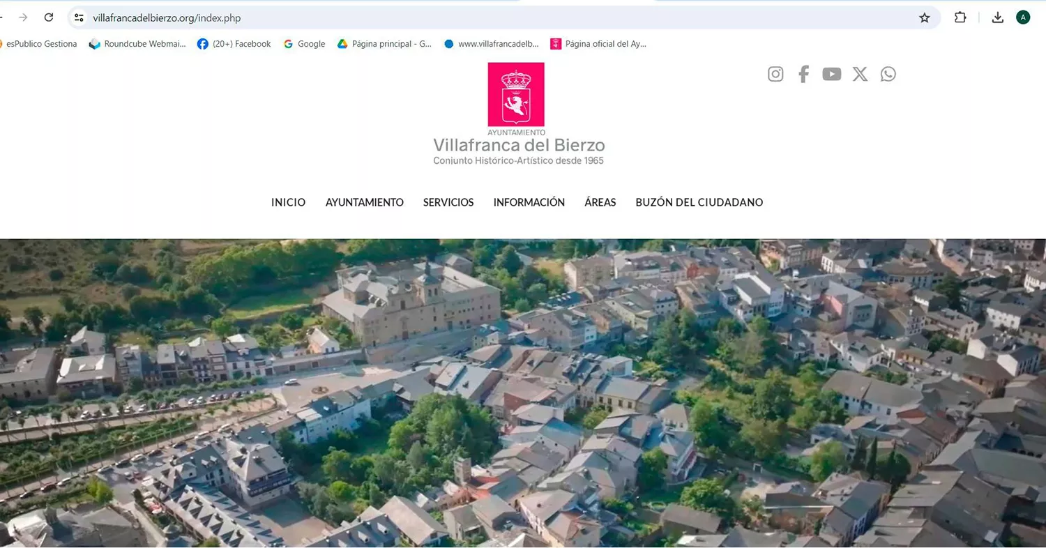 Villafranca del Bierzo presenta el nuevo portal web del Ayuntamiento con una sección de Las Edades del Hombre