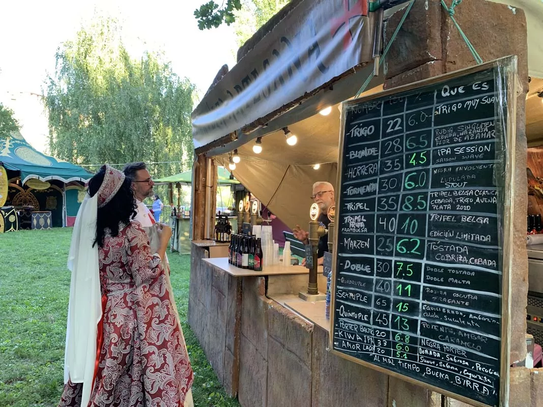 Álbum de fotos del Mercado Medieval de la Noche Templaria de Ponferrada 2024