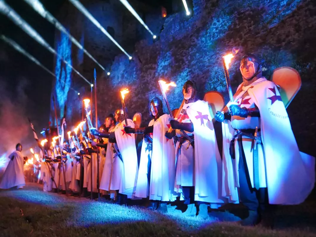 Ponferrada renueva sus votos con el misterio del Temple