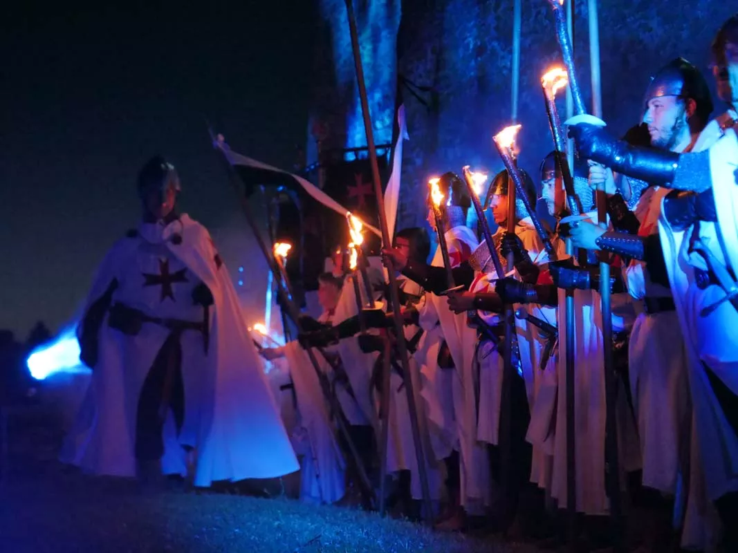 Ponferrada renueva sus votos con el misterio del Temple