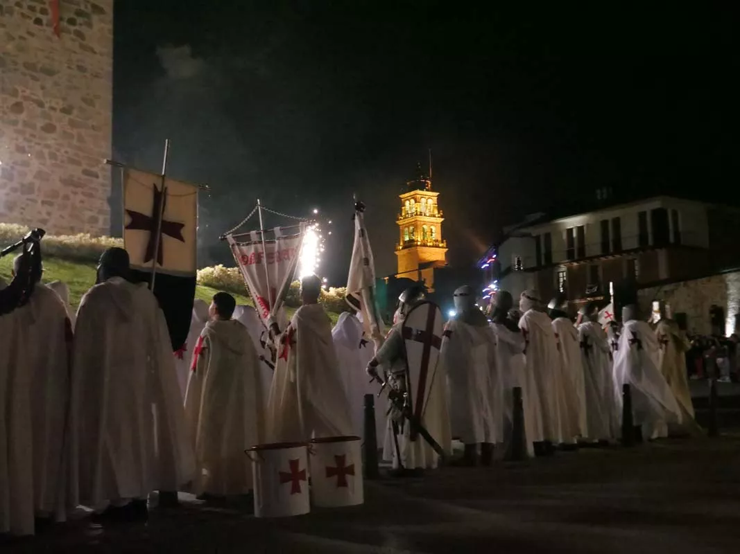 Ponferrada renueva sus votos con el misterio del Temple