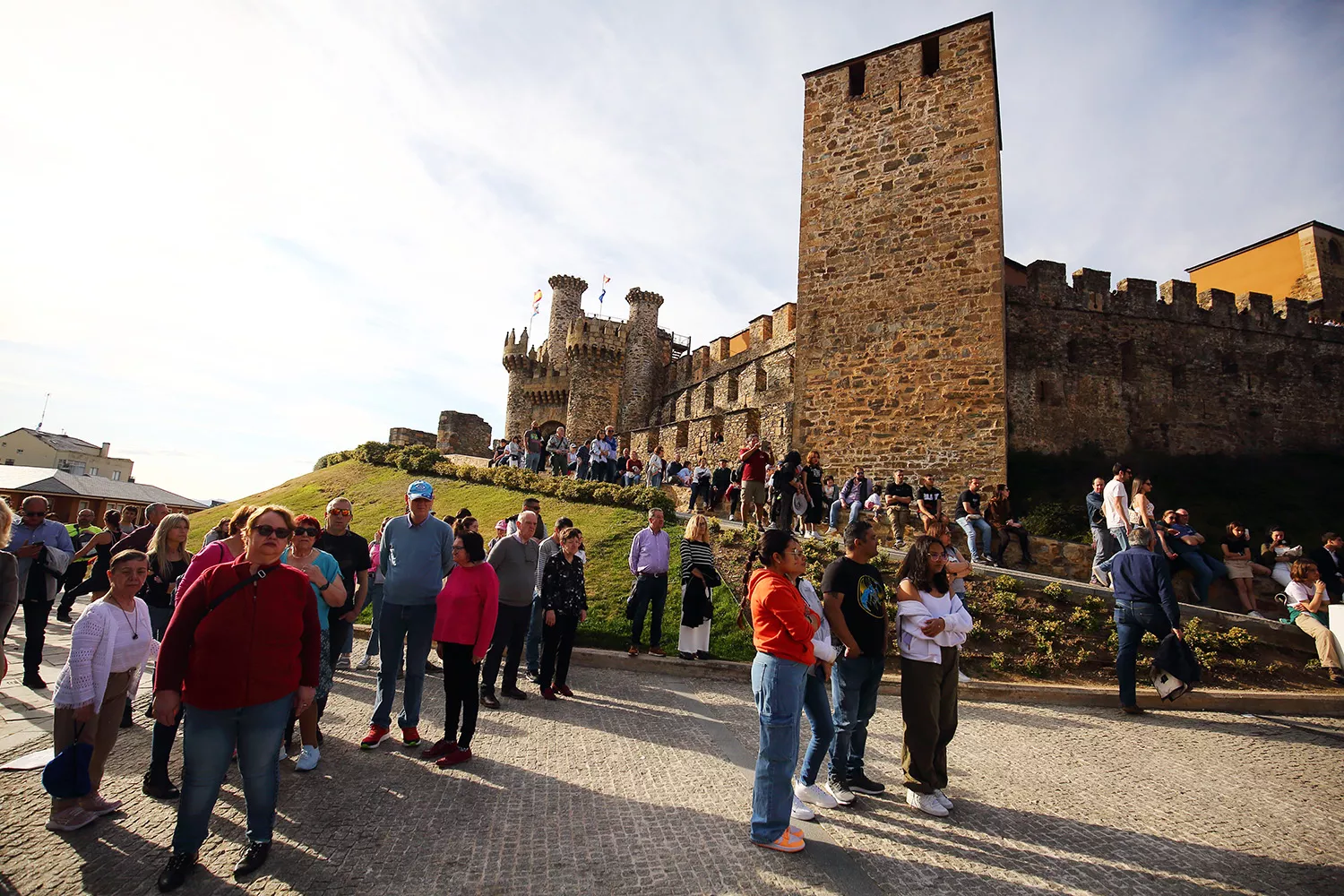 Turismo en el Castillo de Ponferrada