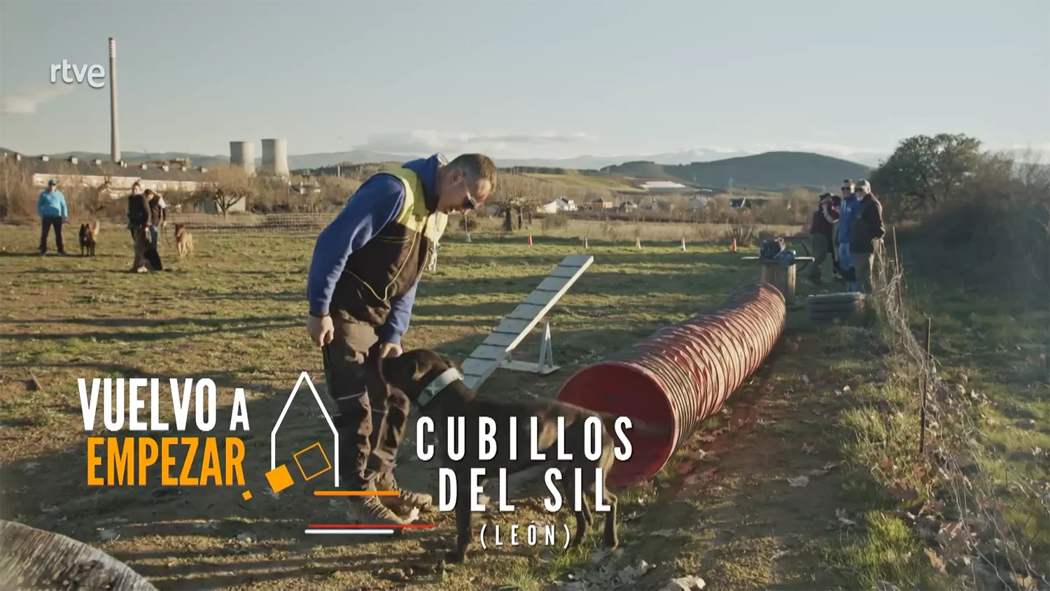 Imagen de las prácticas de adiestramiento de Canis Bierzo