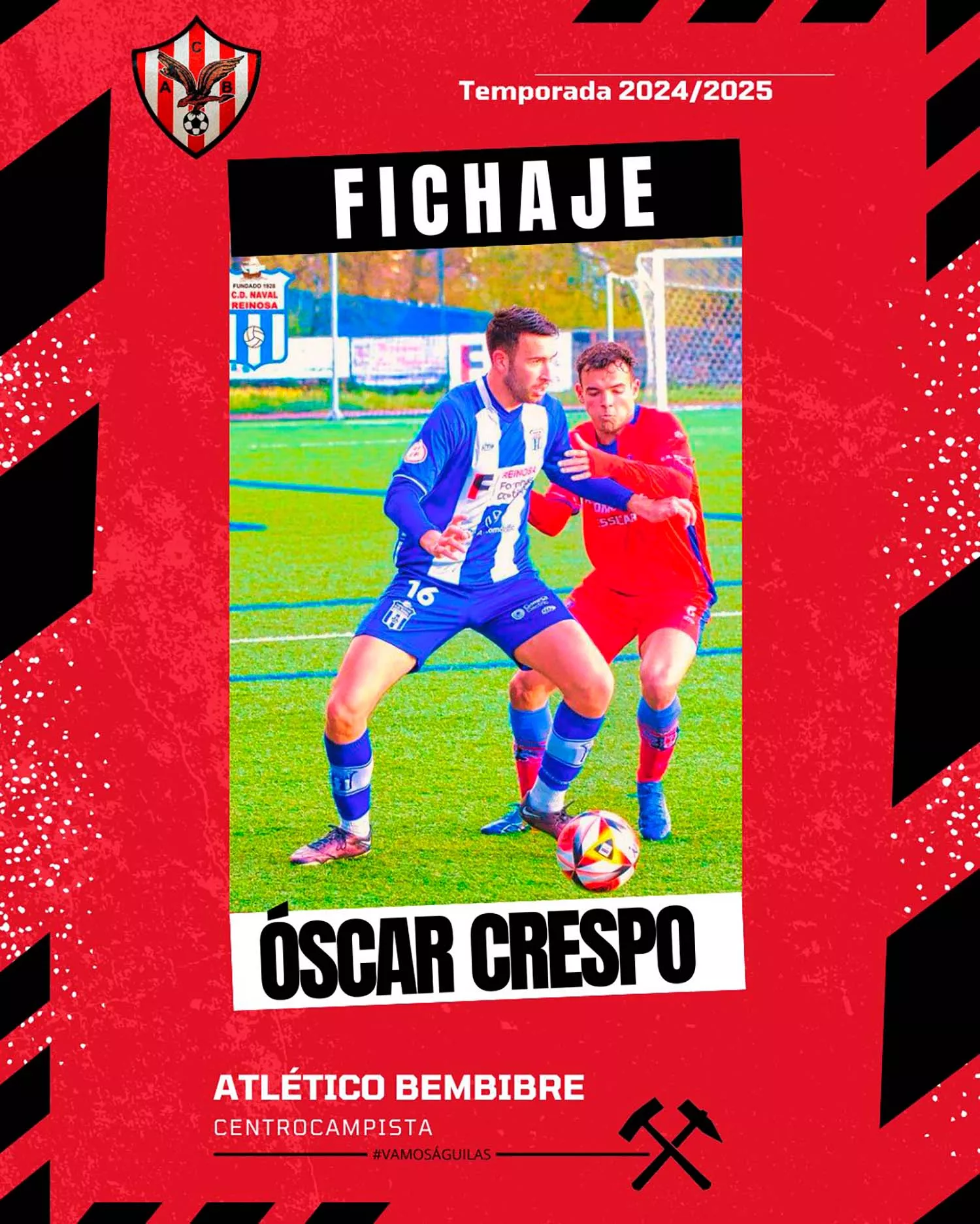 Óscar Crespo, nuevo jugador del @AtcoBembibre+