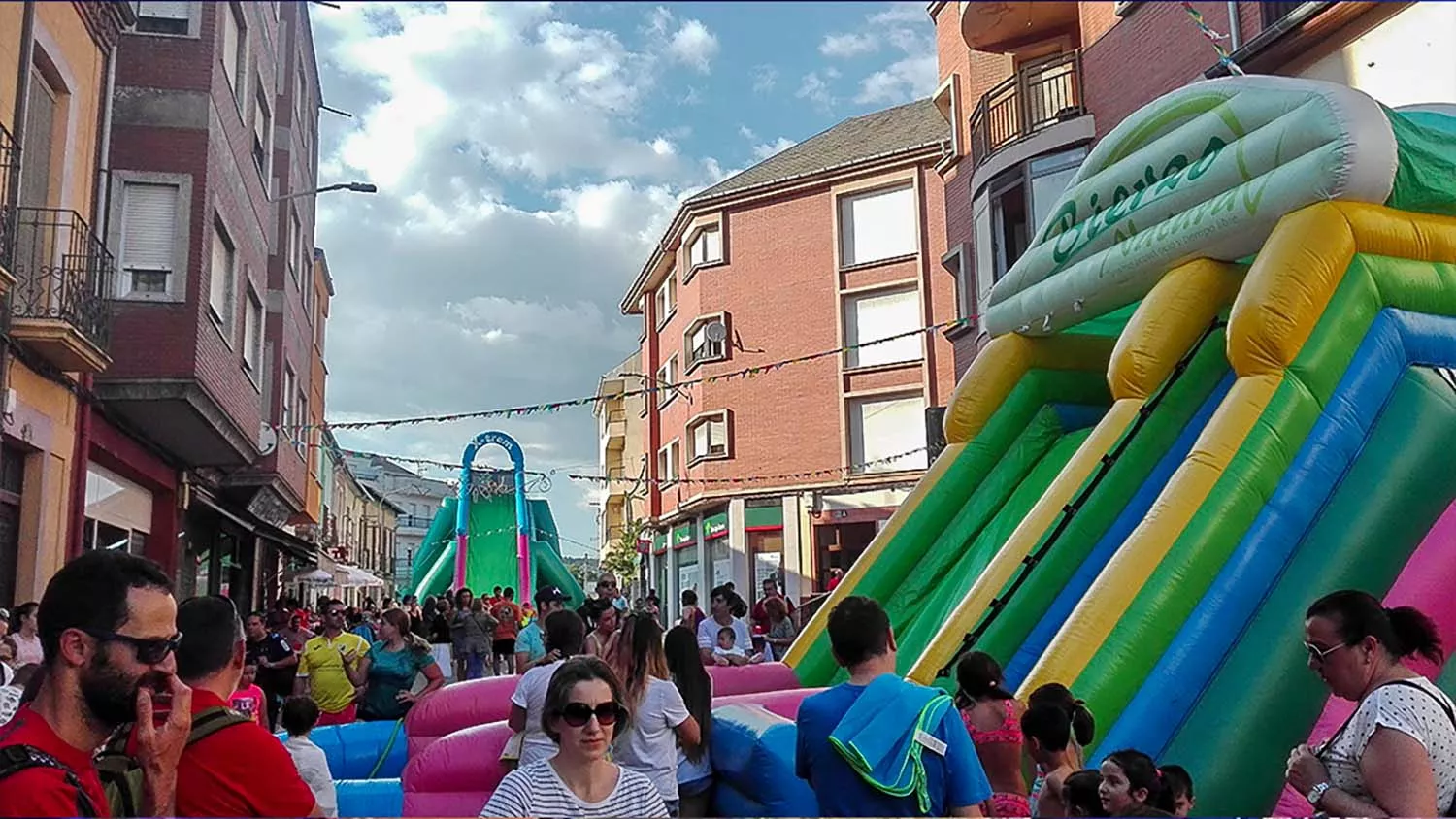 Hinchables en Toral de los Vados en las Fiestas de San Cristóbalturismotoraldelosvados