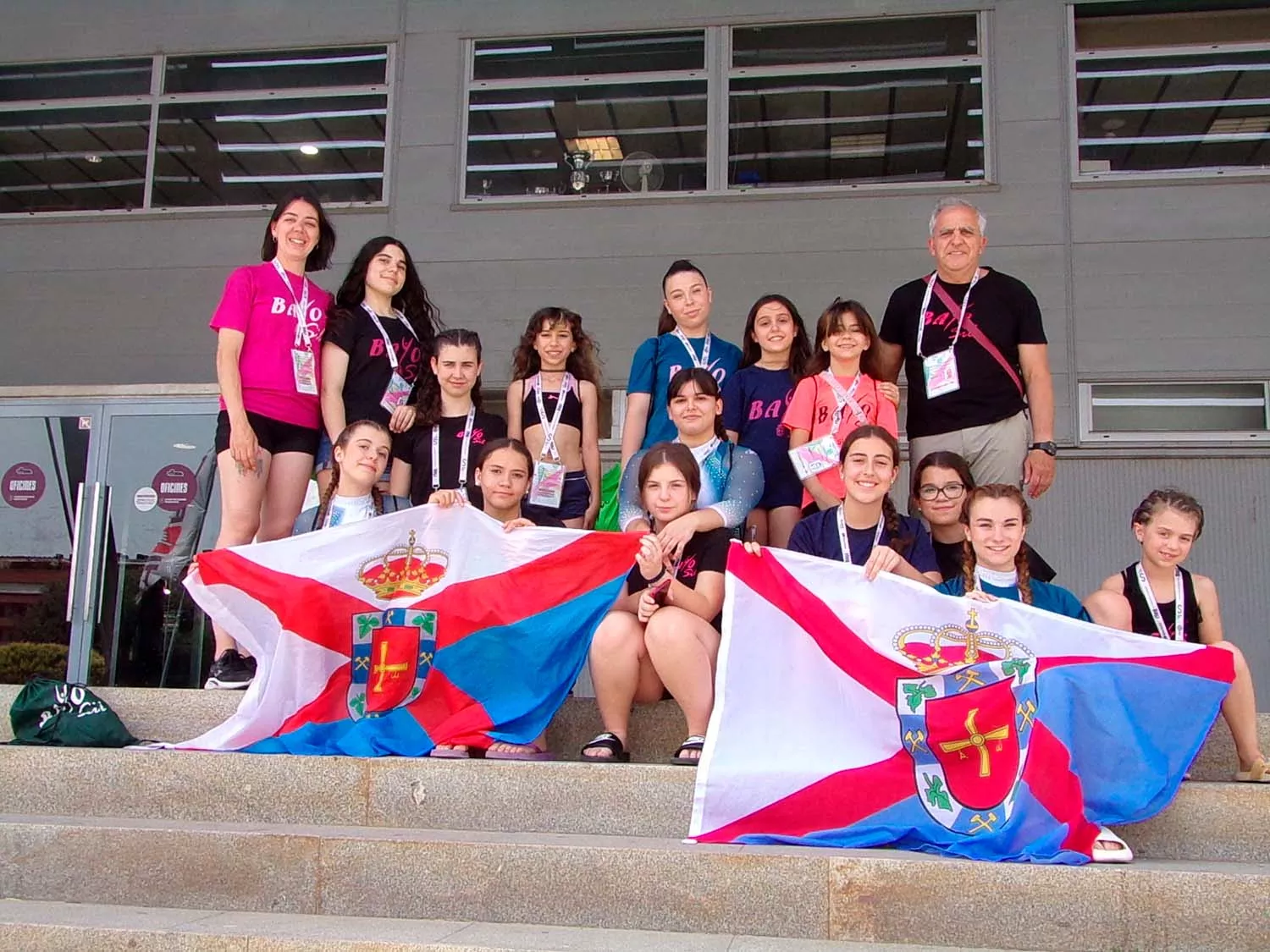 13 gimnastas bercianas participaron en el Campeonato Nacional de Gimnasia Artística en Lleida