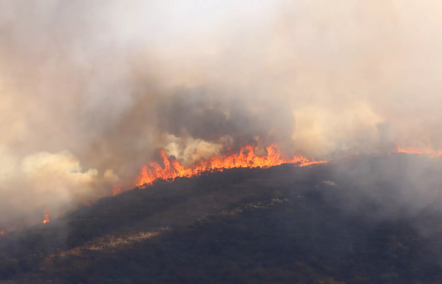 Incendio de Valdecañada en 2019