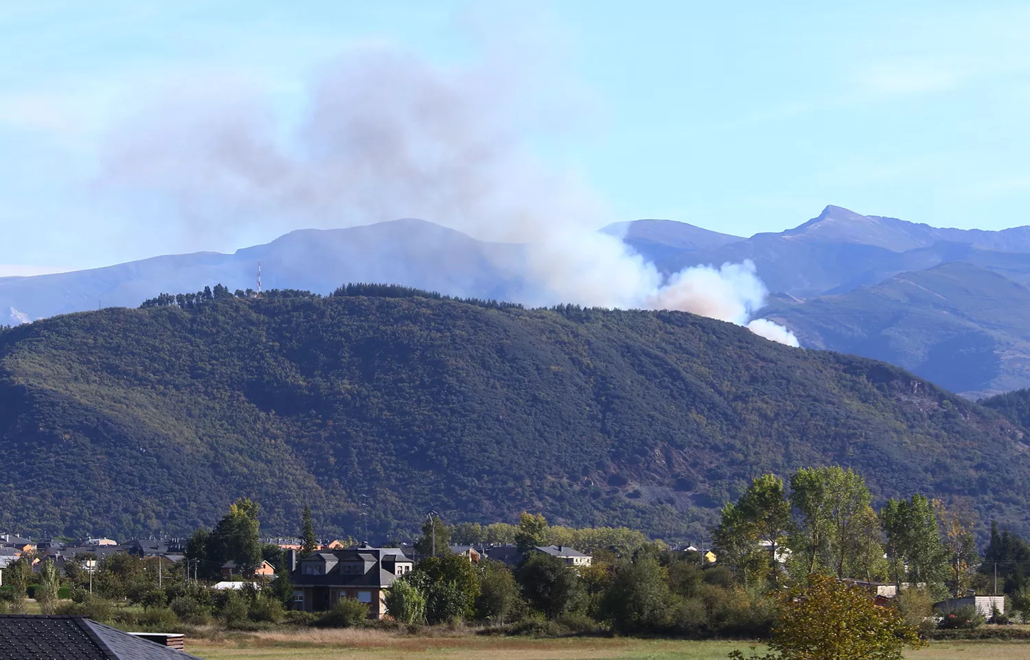 Incendio de Valdecañada en 2019