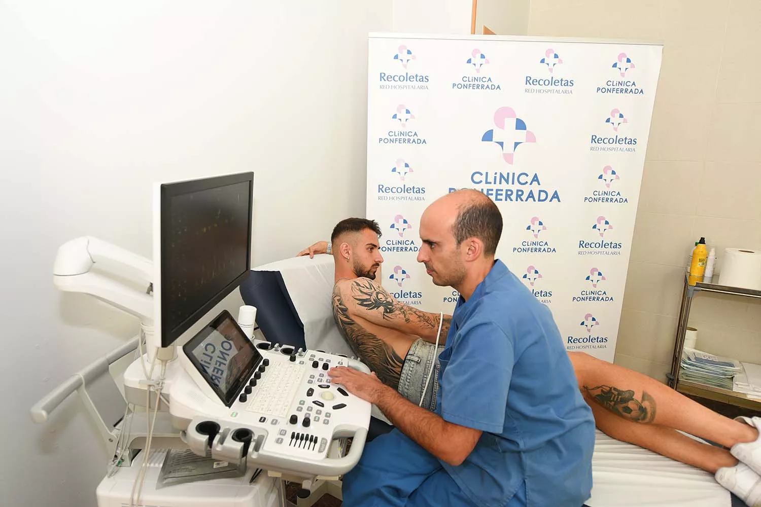 Imagen del reconocimiento médico en Clínica Ponferrada 3