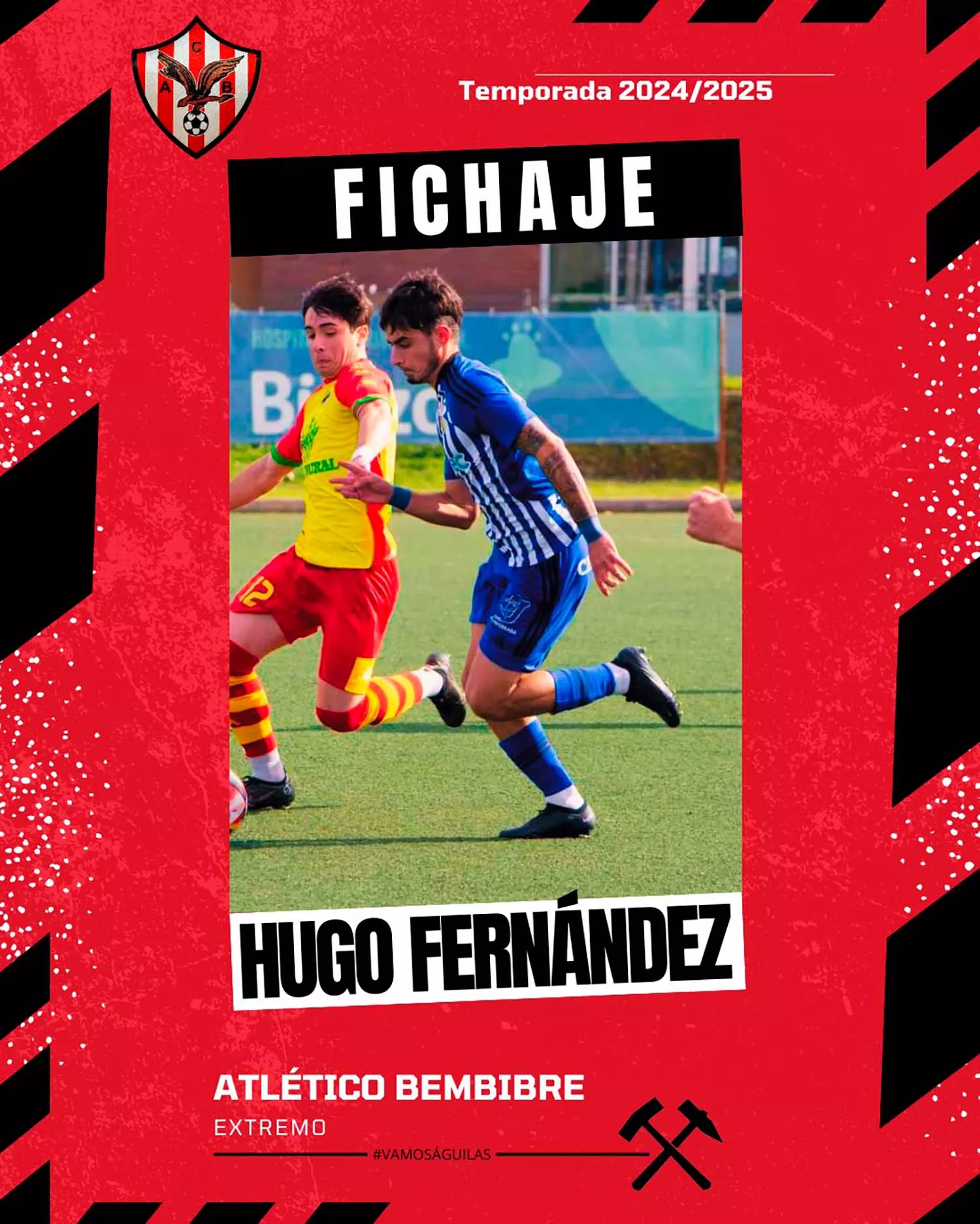 Hugo Fernández, nuevo jugador del @AtcoBembibre