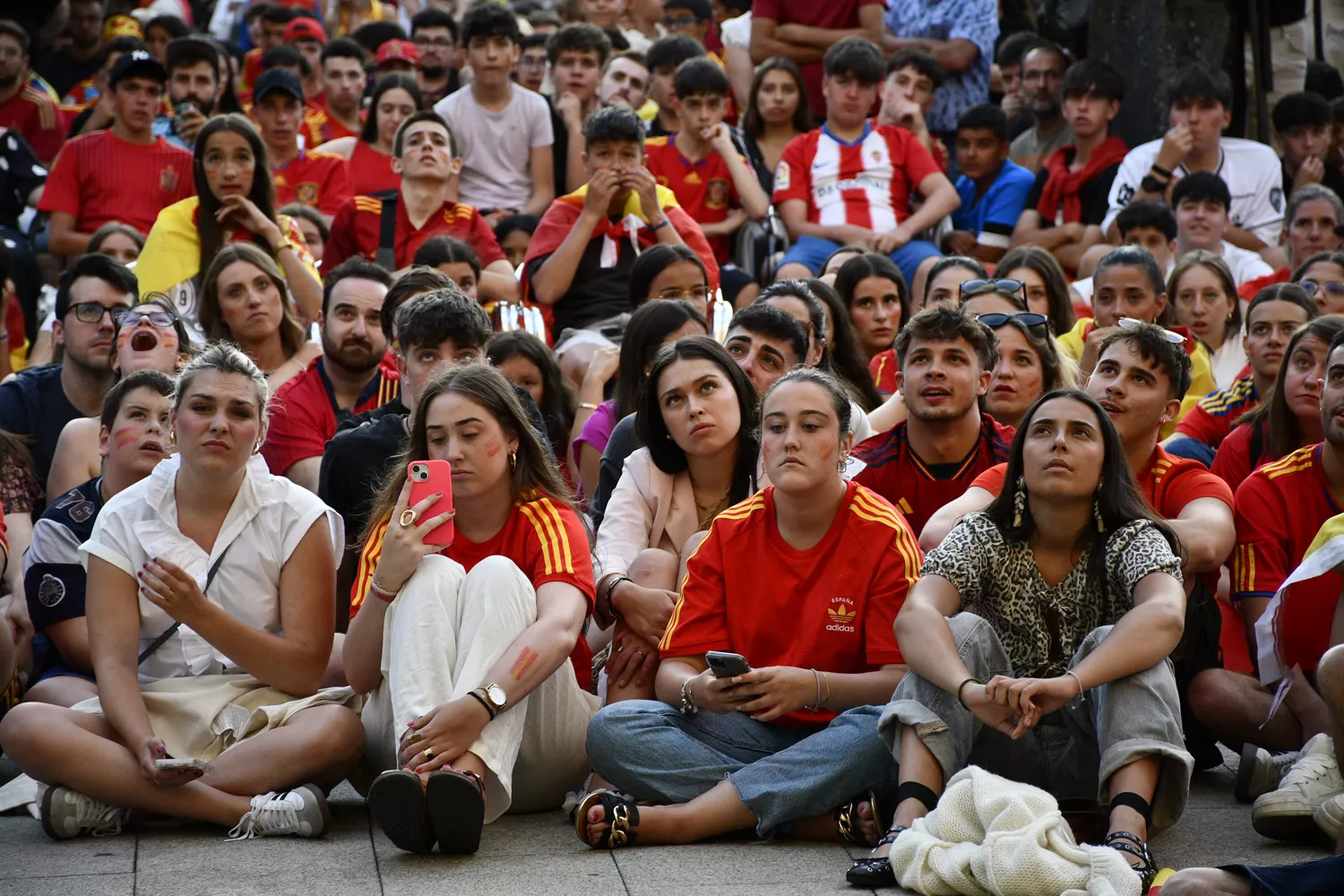 Ponferrada vive la final de la Eurocopa