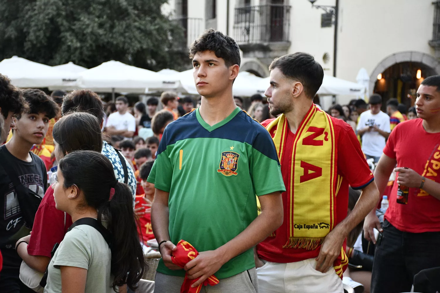 Ponferrada vive la final de la Eurocopa