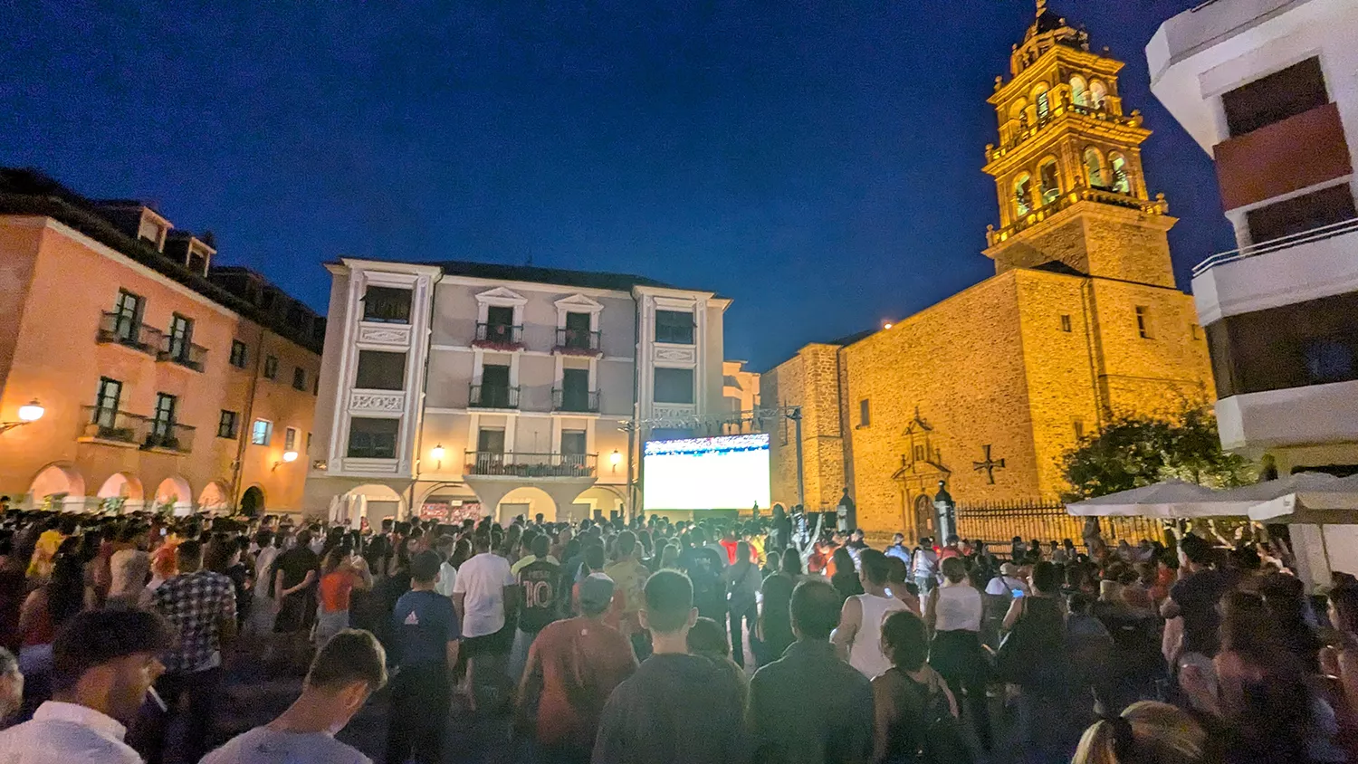 Ponferrada vive la final de la Eurocopa