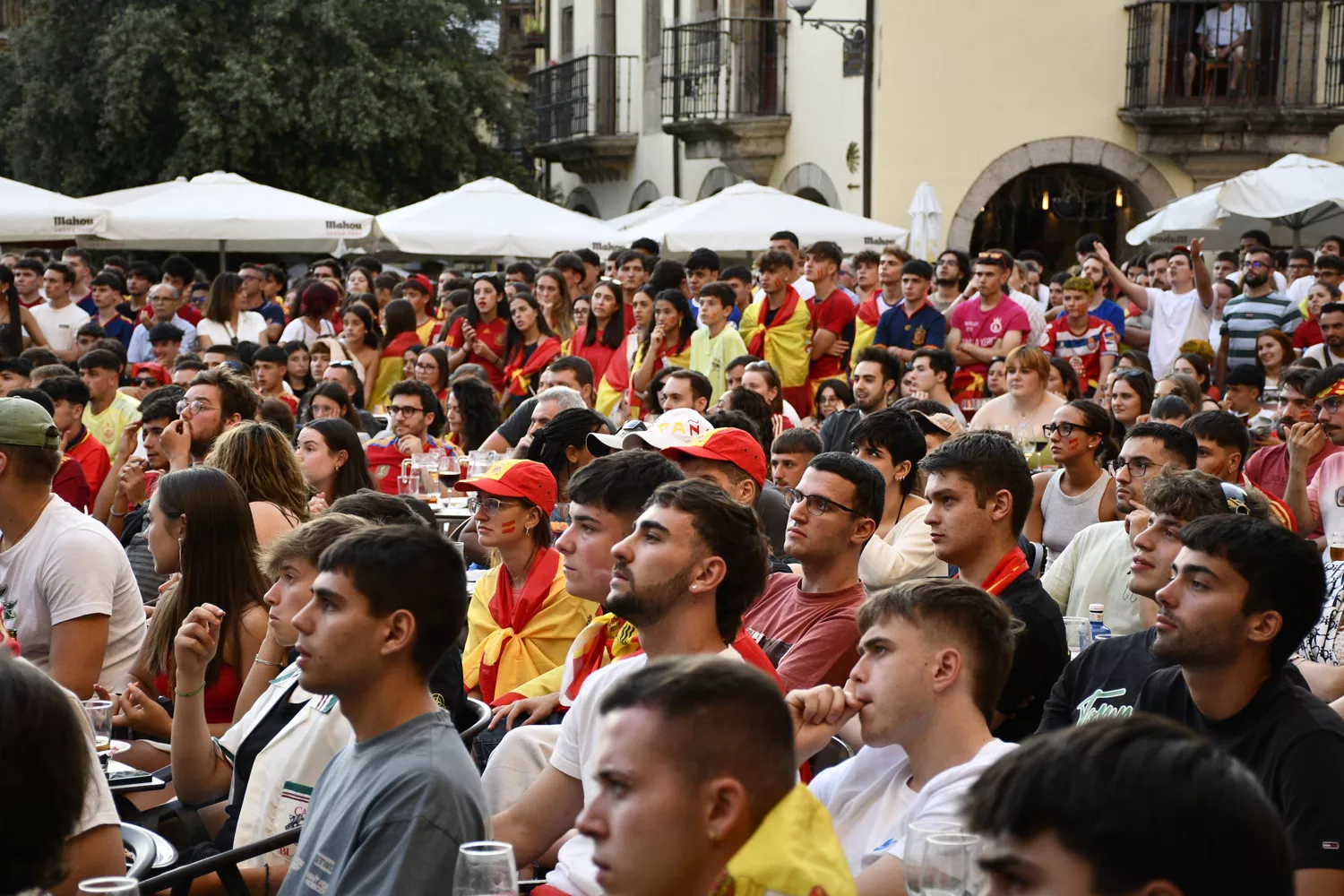 Ponferrada vive la final de la Eurocopa