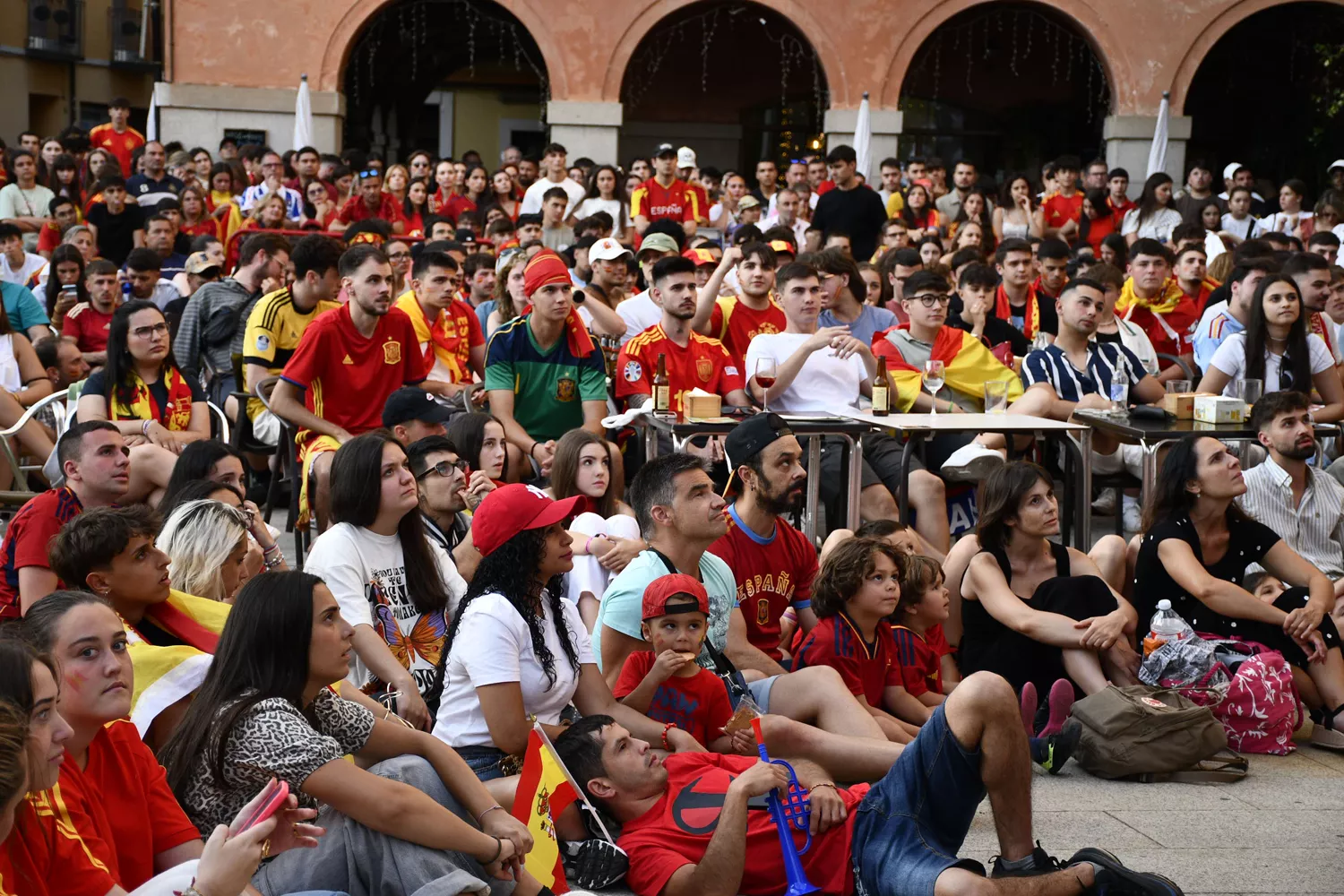 Ponferrada vive la final de la Eurocopa