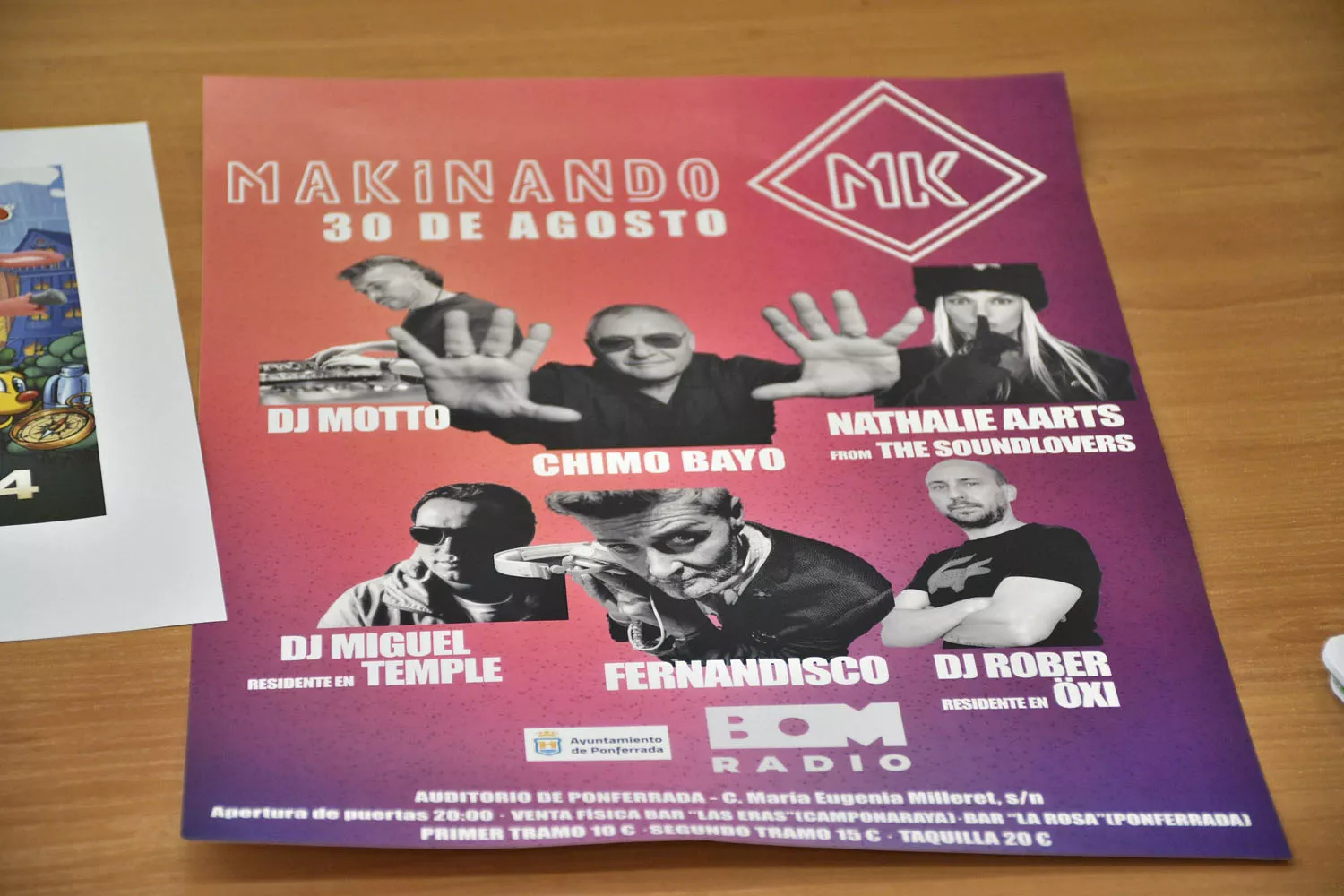 Cartel del festival 'Makinando'