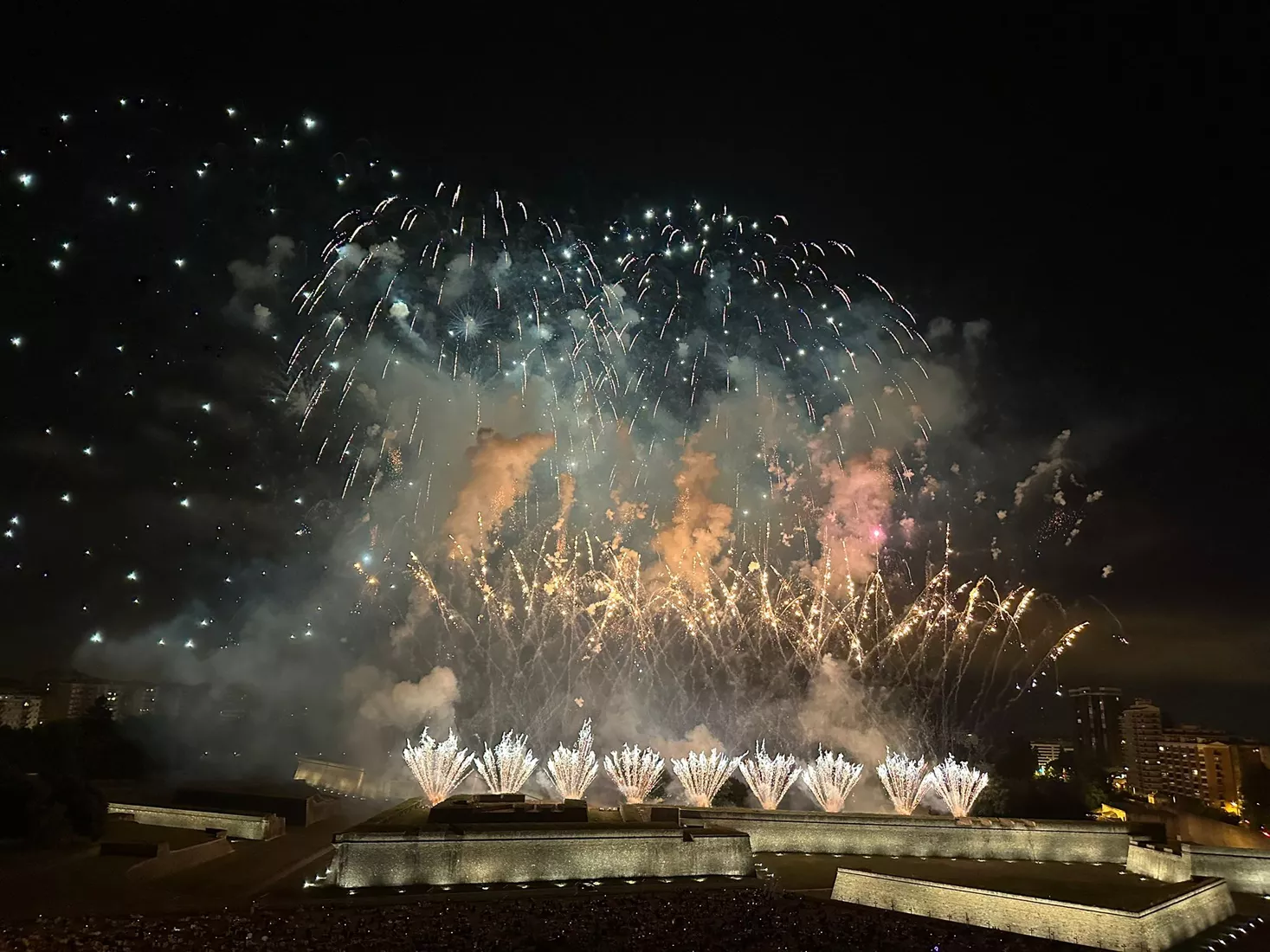 Espectáculo de PiBierzo en los San Fermines (2)