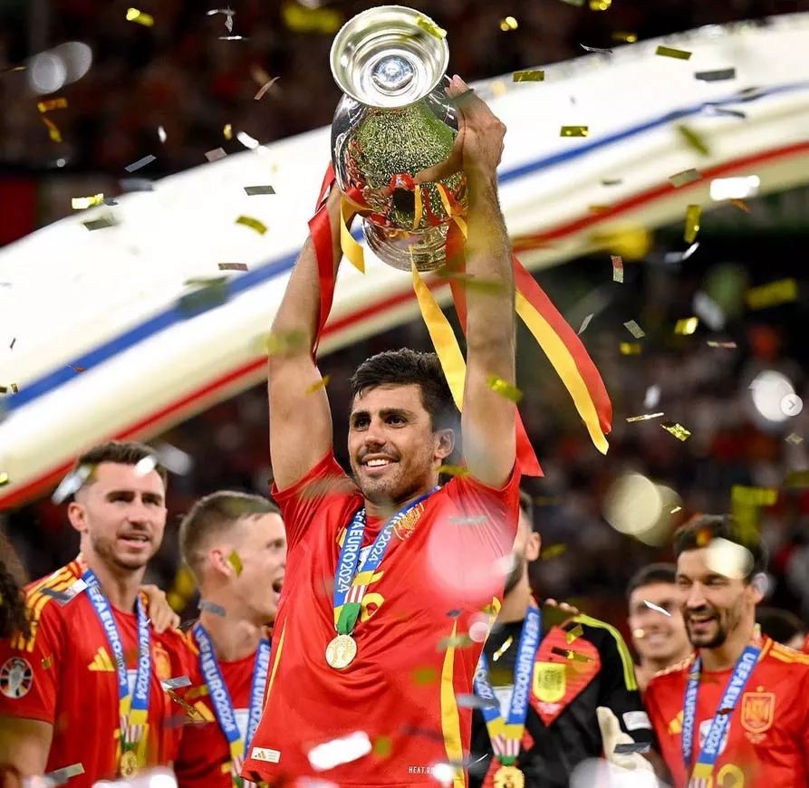 El jugador de la Selección Española Rodri