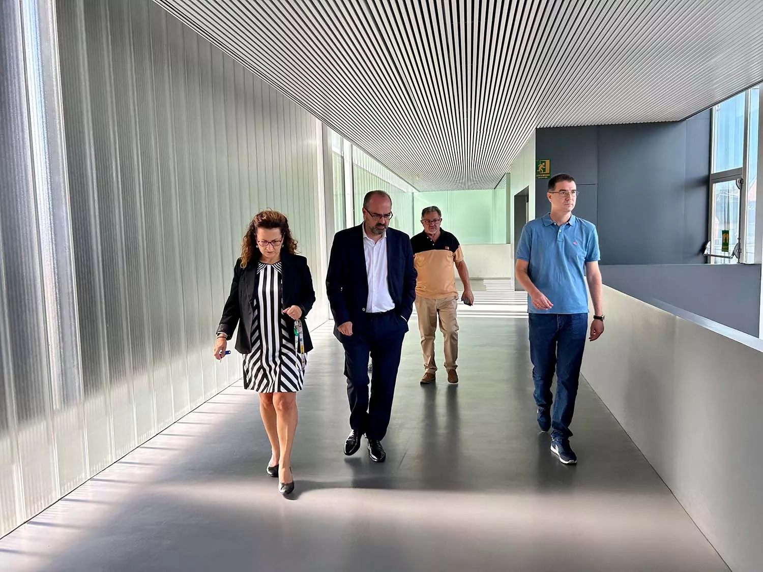 Marco Morala visita el Centro Integrado de Formación Profesional de Compostilla