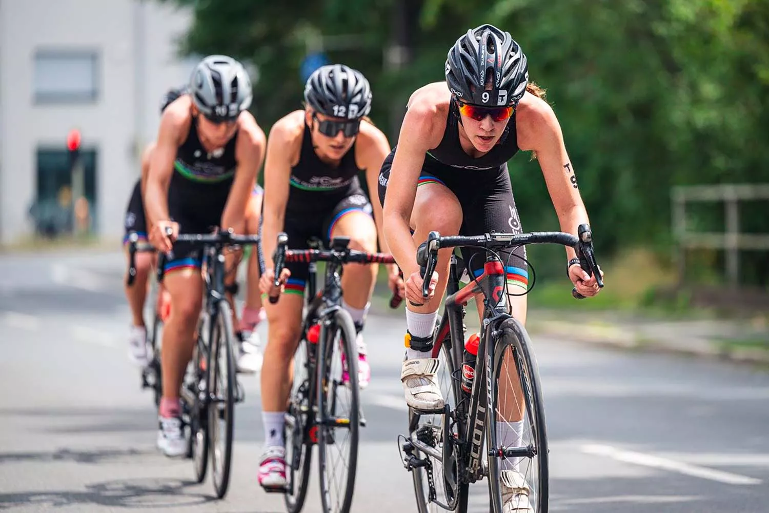 Ciclistas de alto rendimiento