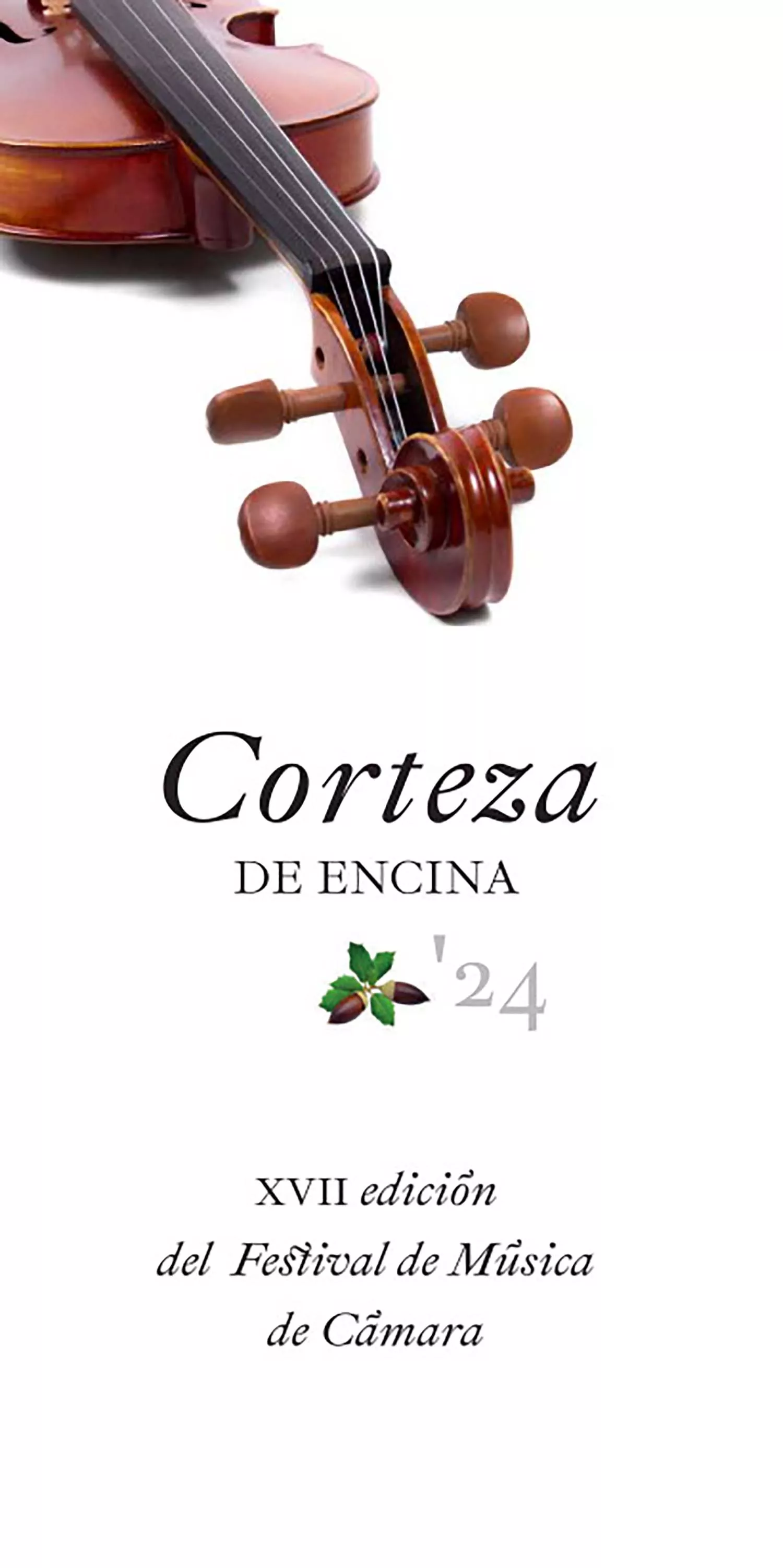 Cartel 'Corteza de encina 2024'