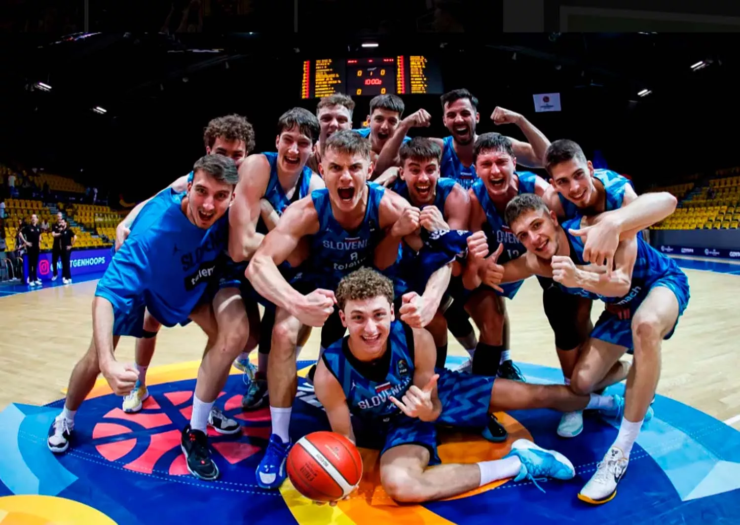 Eslovenia cayó ante Francia en la final del Eurobasket U20 