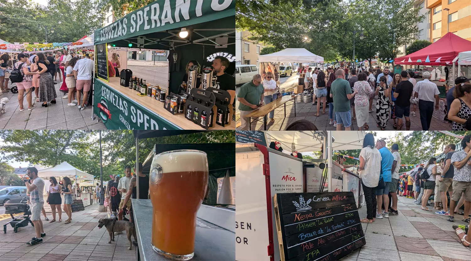 La Feria Artesana de la Cerveza de Ponferrada da la bienvenida a los amantes del lúpulo