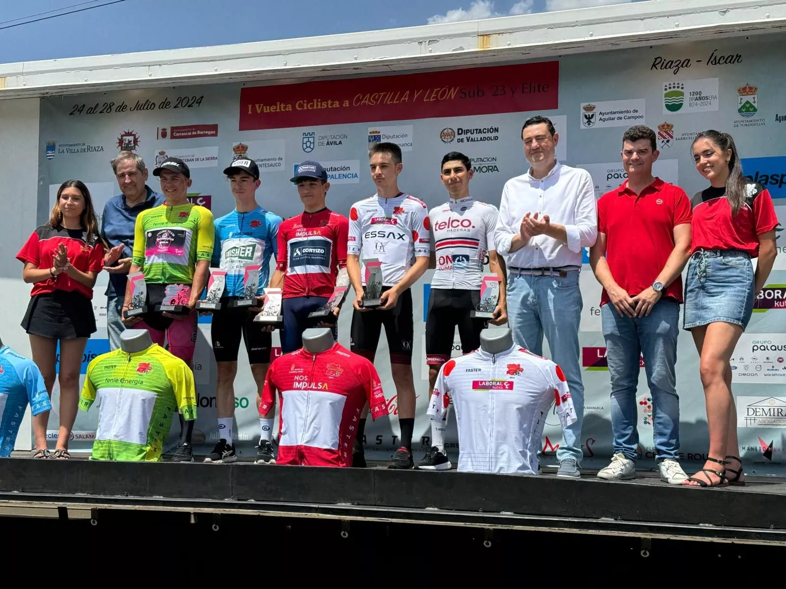 Gran participación del Technosylva Maglia Bembibre Cycling Team en la Vuelta a Castilla y León