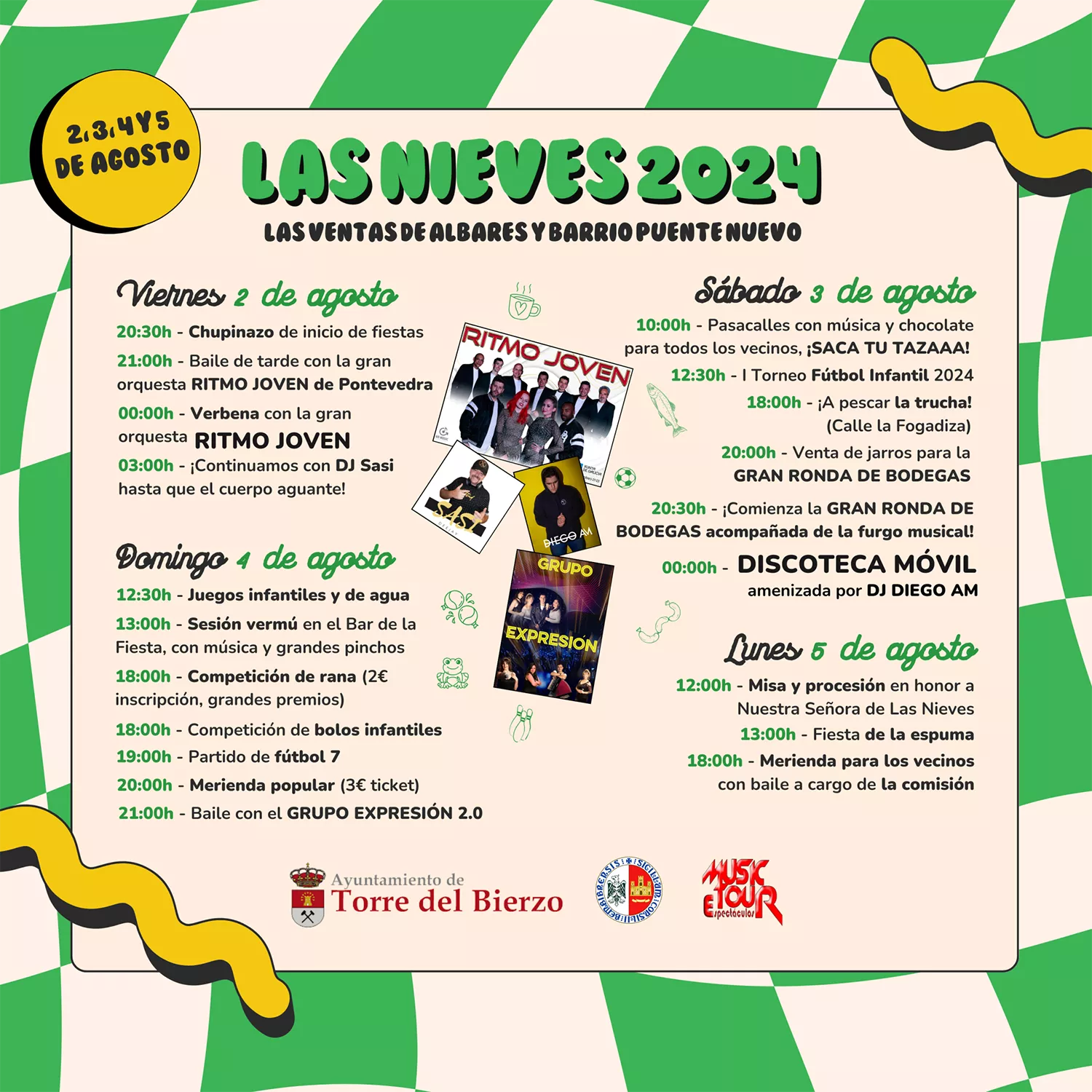 Imagen programa Fiesta de las Nieves Las Ventas de Albares