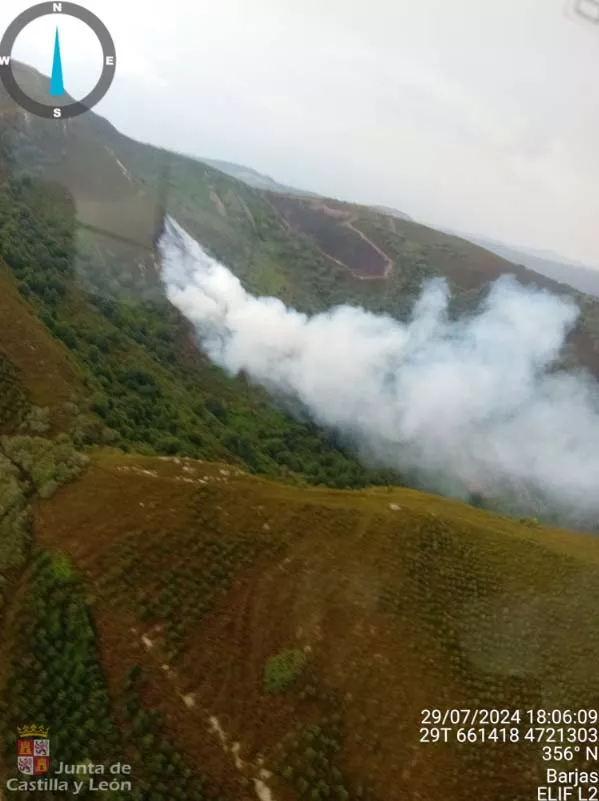 Incendio en Busmayor.