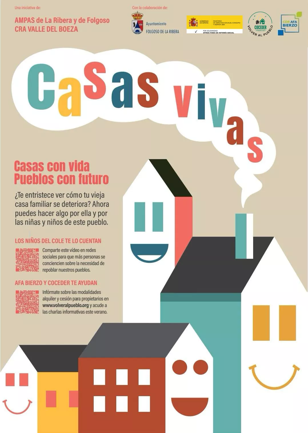 Cartel Casas Vivas 